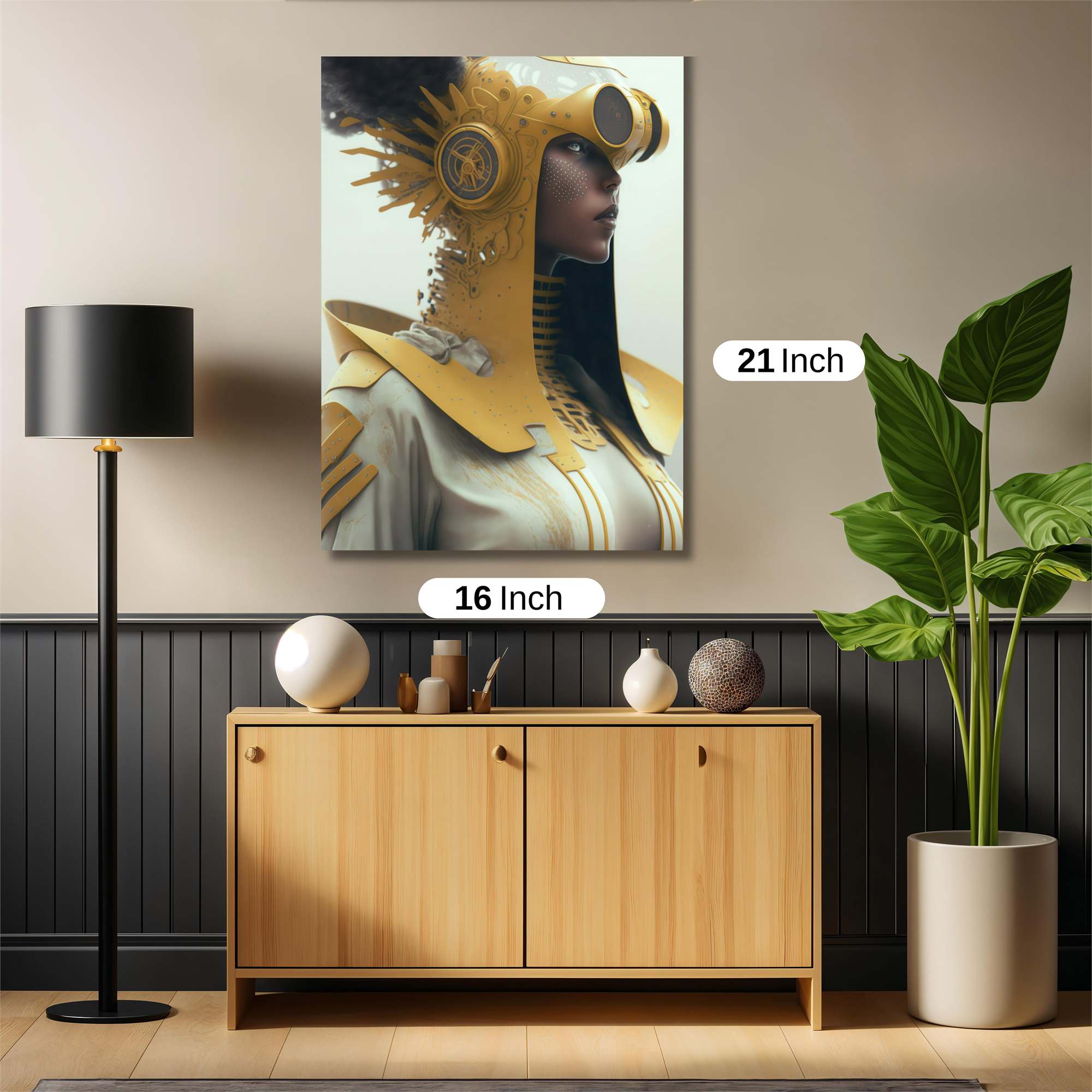 Pharaoh Futuristic Safe Wall Magnetic / M
