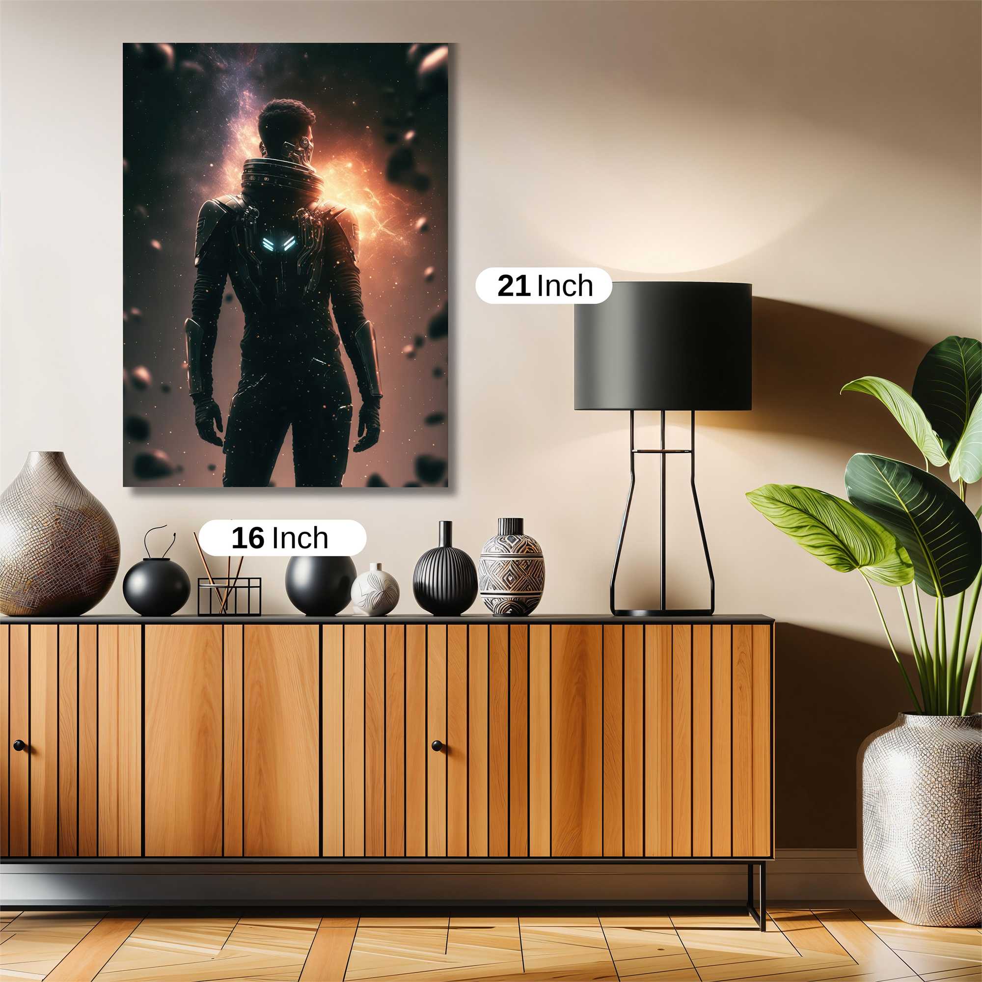 Astronaut Blaze Safe Wall Magnetic / M