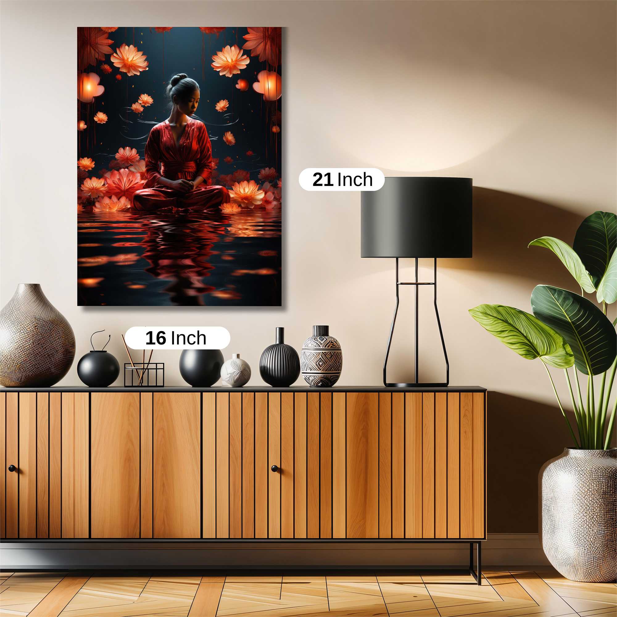 Lotus Serenity Safe Wall Magnetic / M