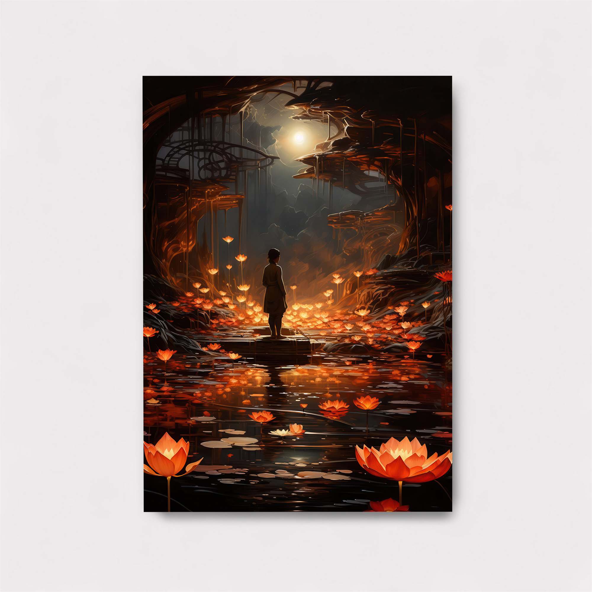 Moonlit Serenity Safe Wall Magnetic / M