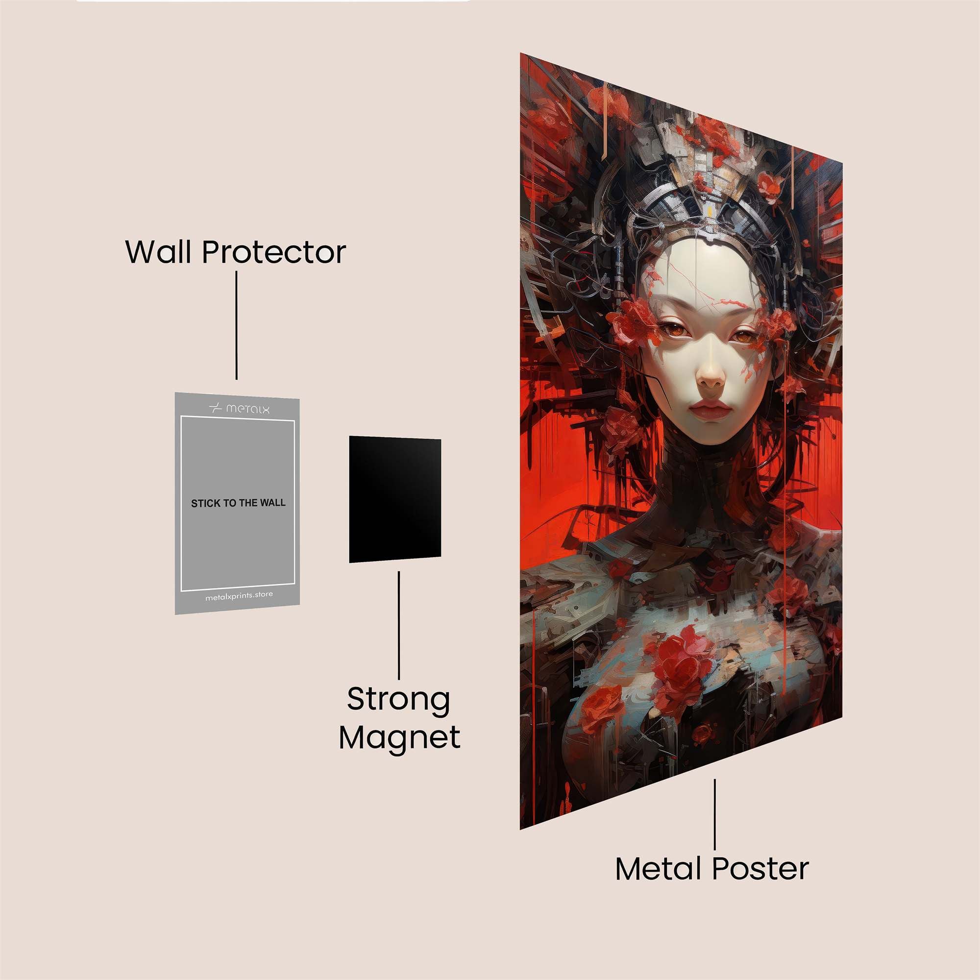 Empress Enigma Safe Wall Magnetic / M