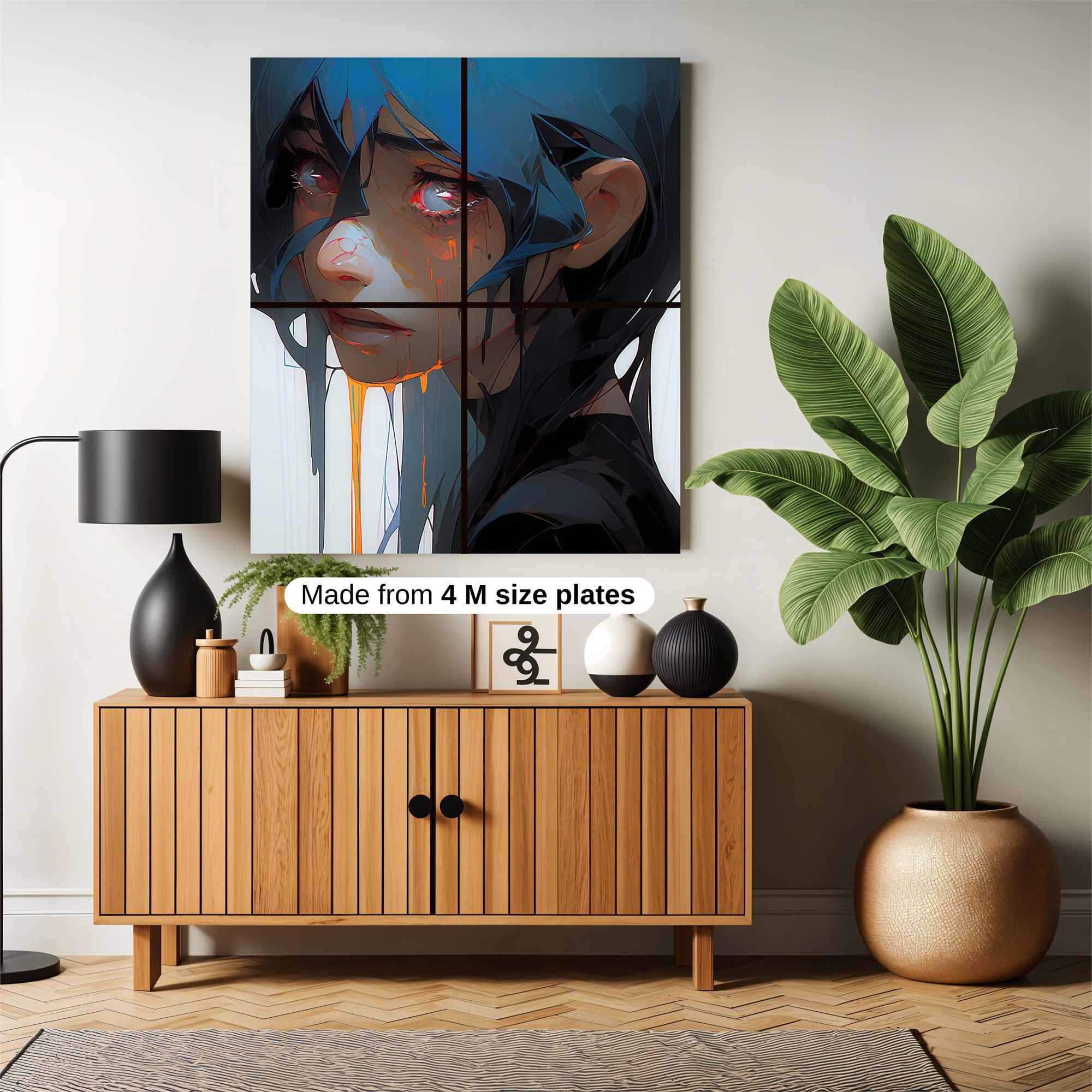 Meltdown Melancholy Safe Wall Magnetic / M