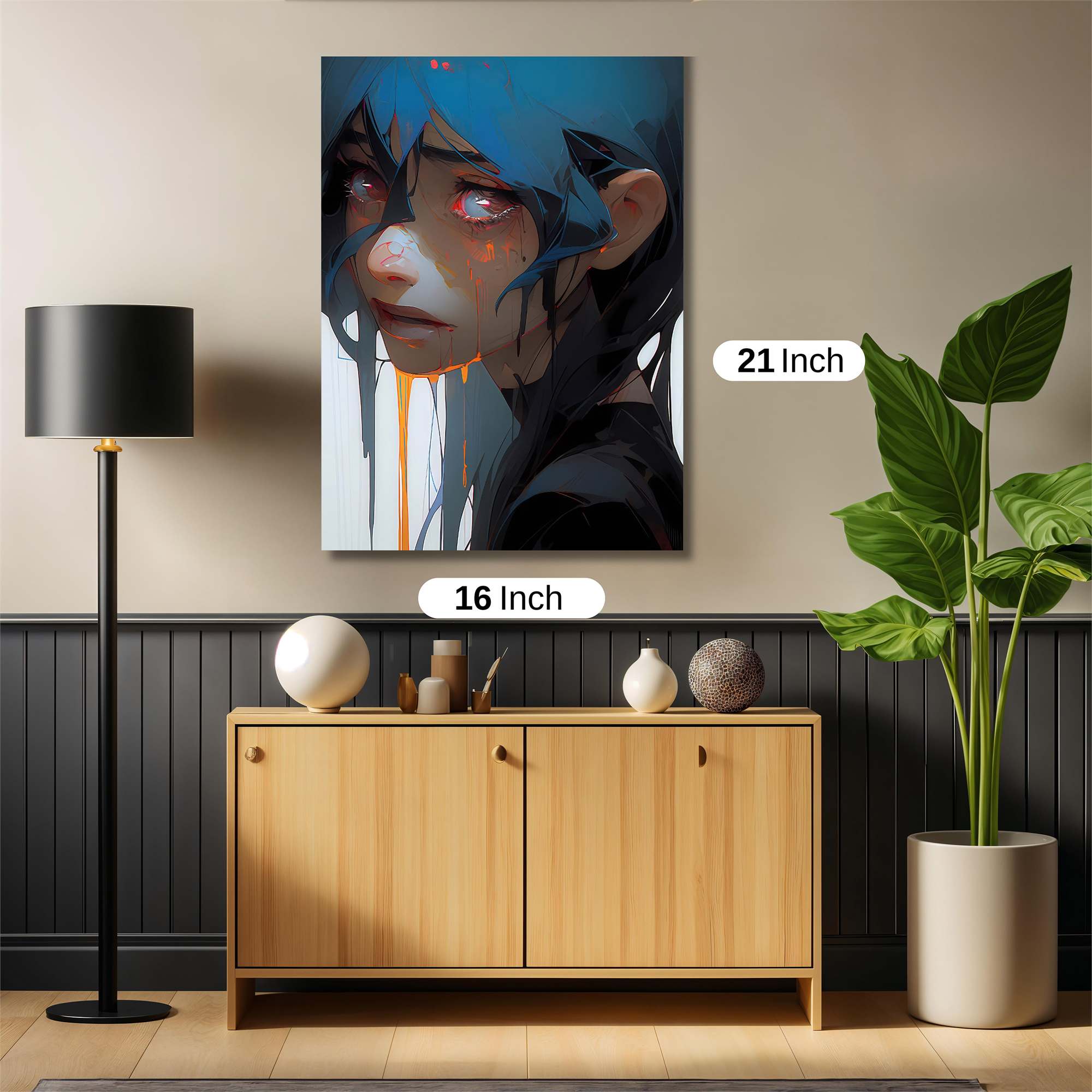 Meltdown Melancholy Safe Wall Magnetic / M