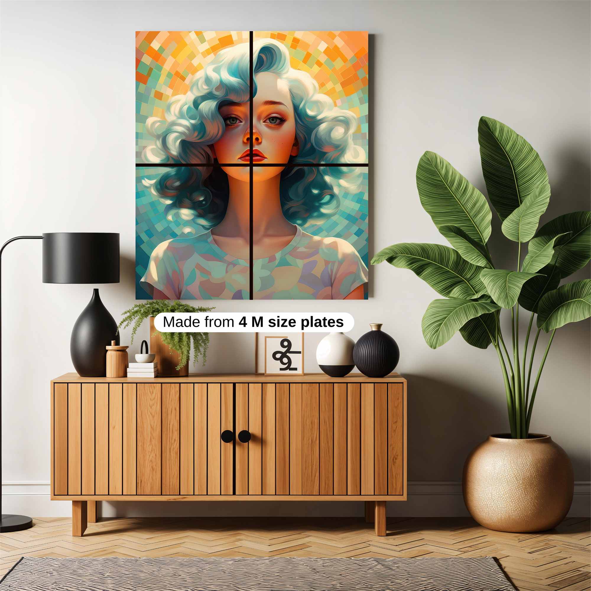 Mystic Aura Safe Wall Magnetic / M