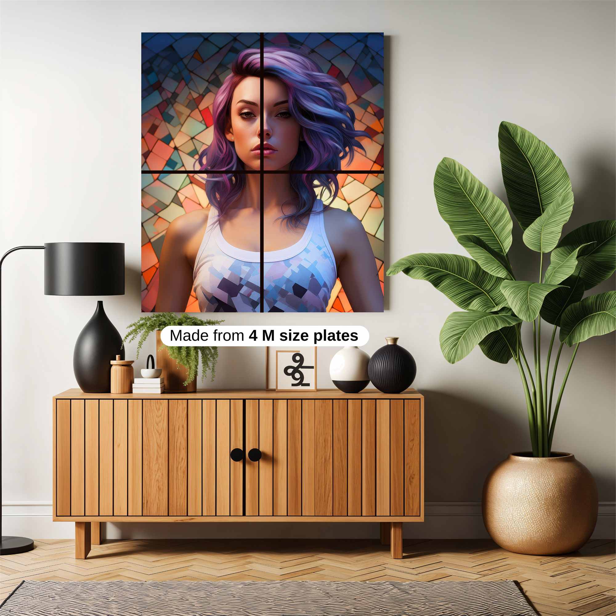 Violet Enigma Safe Wall Magnetic / M