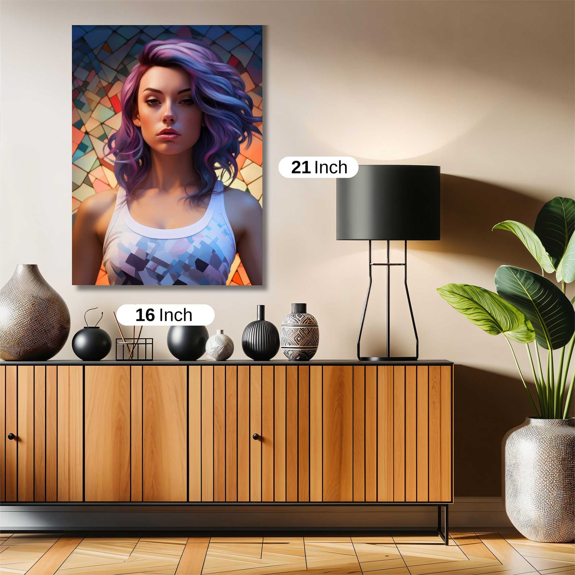 Violet Enigma Safe Wall Magnetic / M