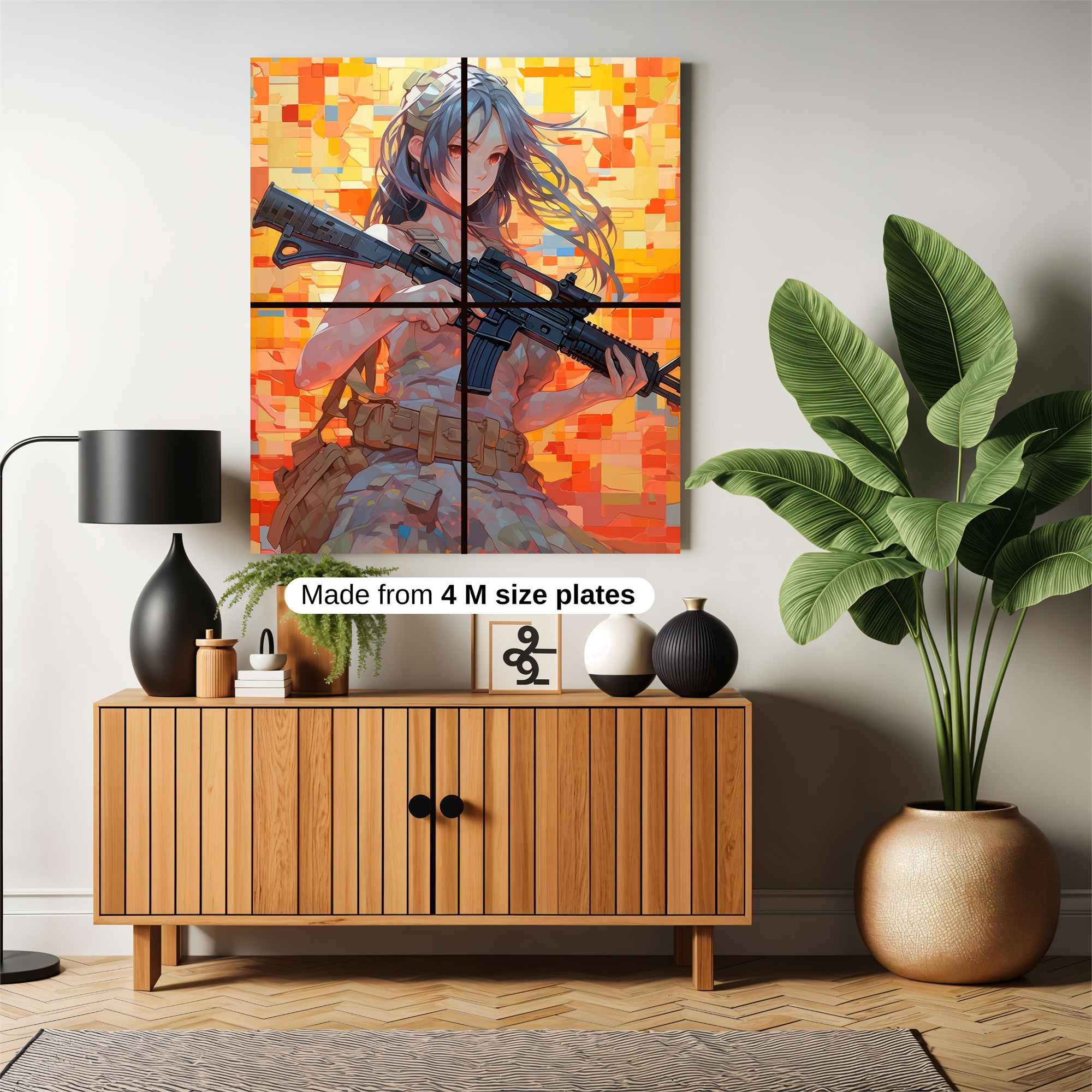 Serenity Warrior Safe Wall Magnetic / M