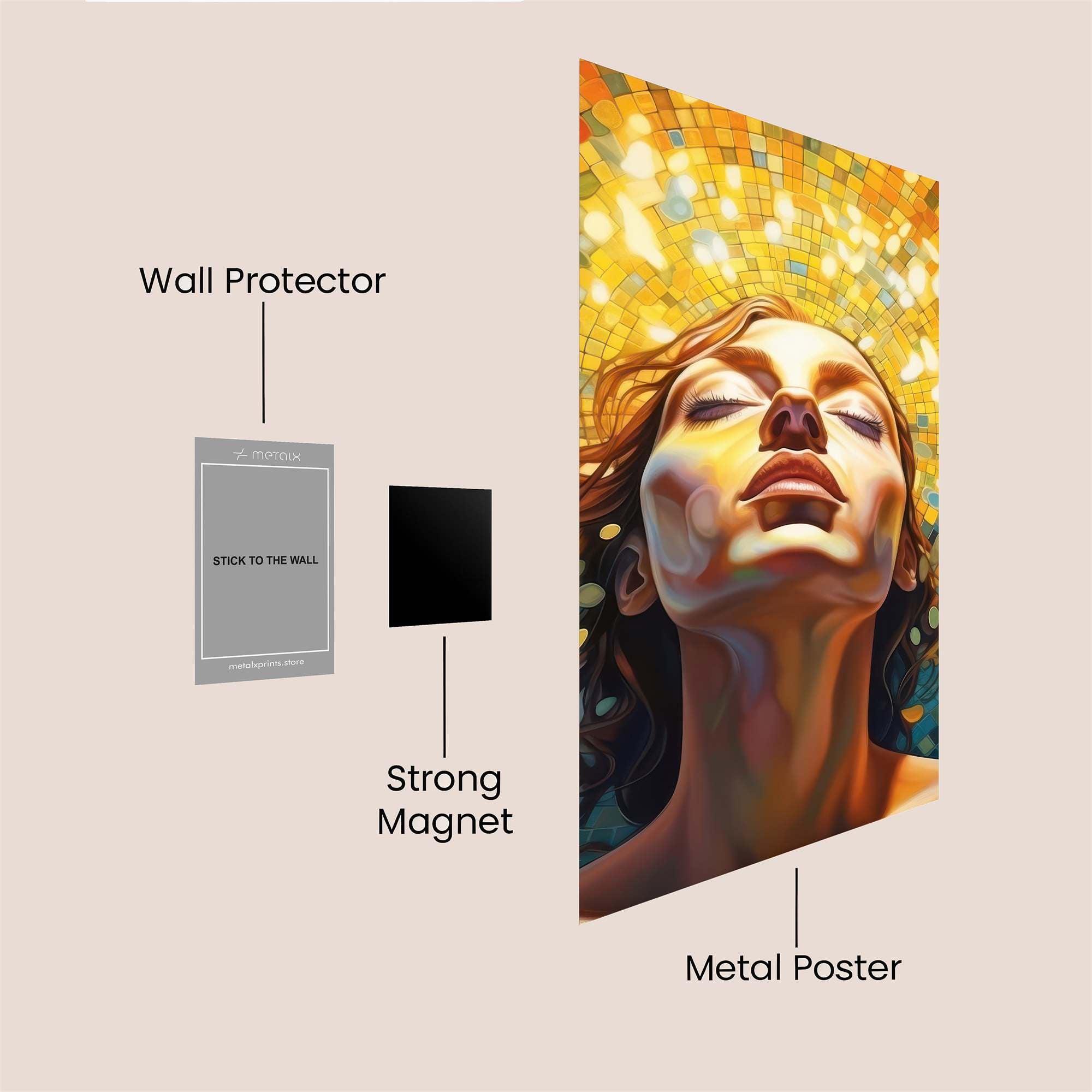 Radiant Bliss Safe Wall Magnetic / M