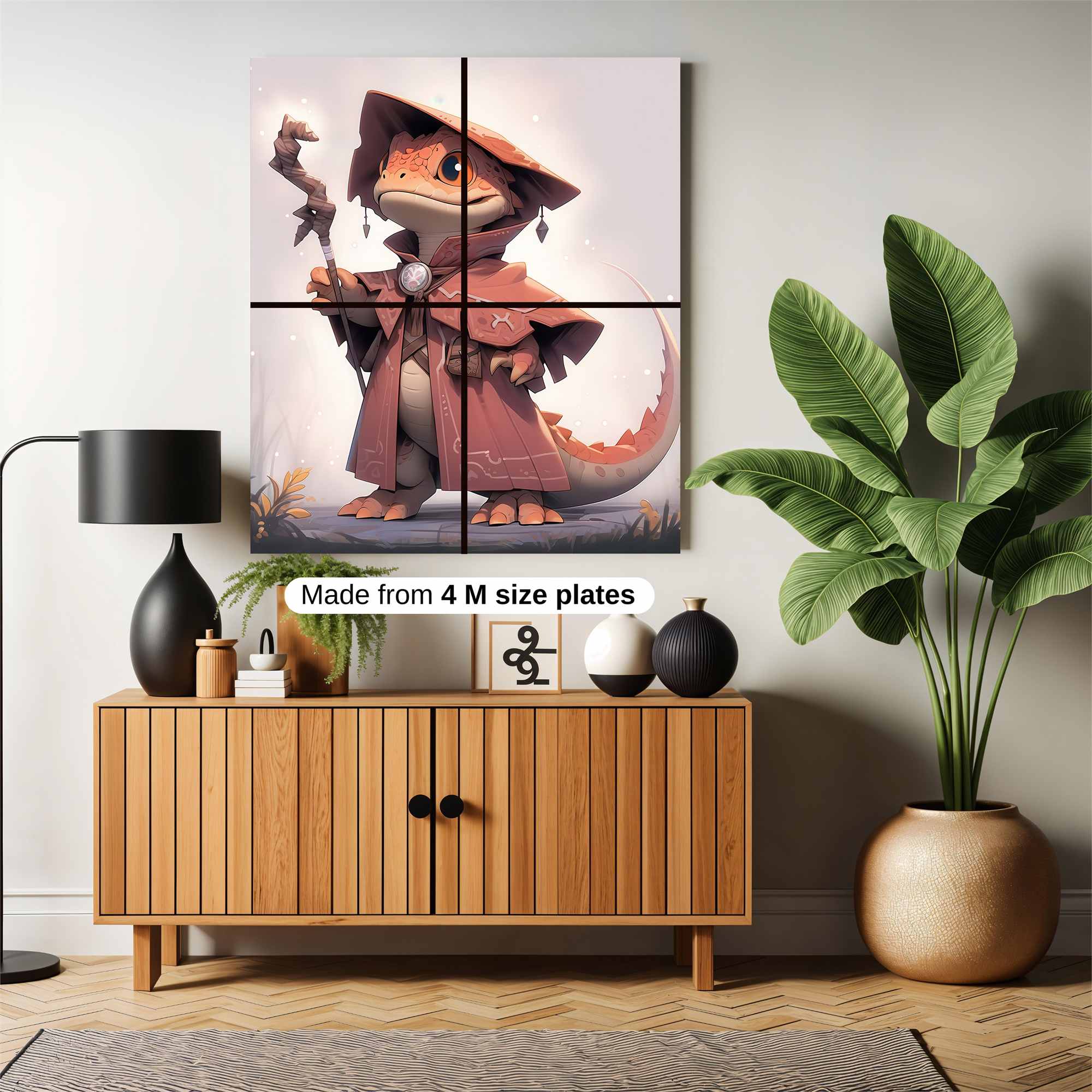 Lizard Mystic Safe Wall Magnetic / M