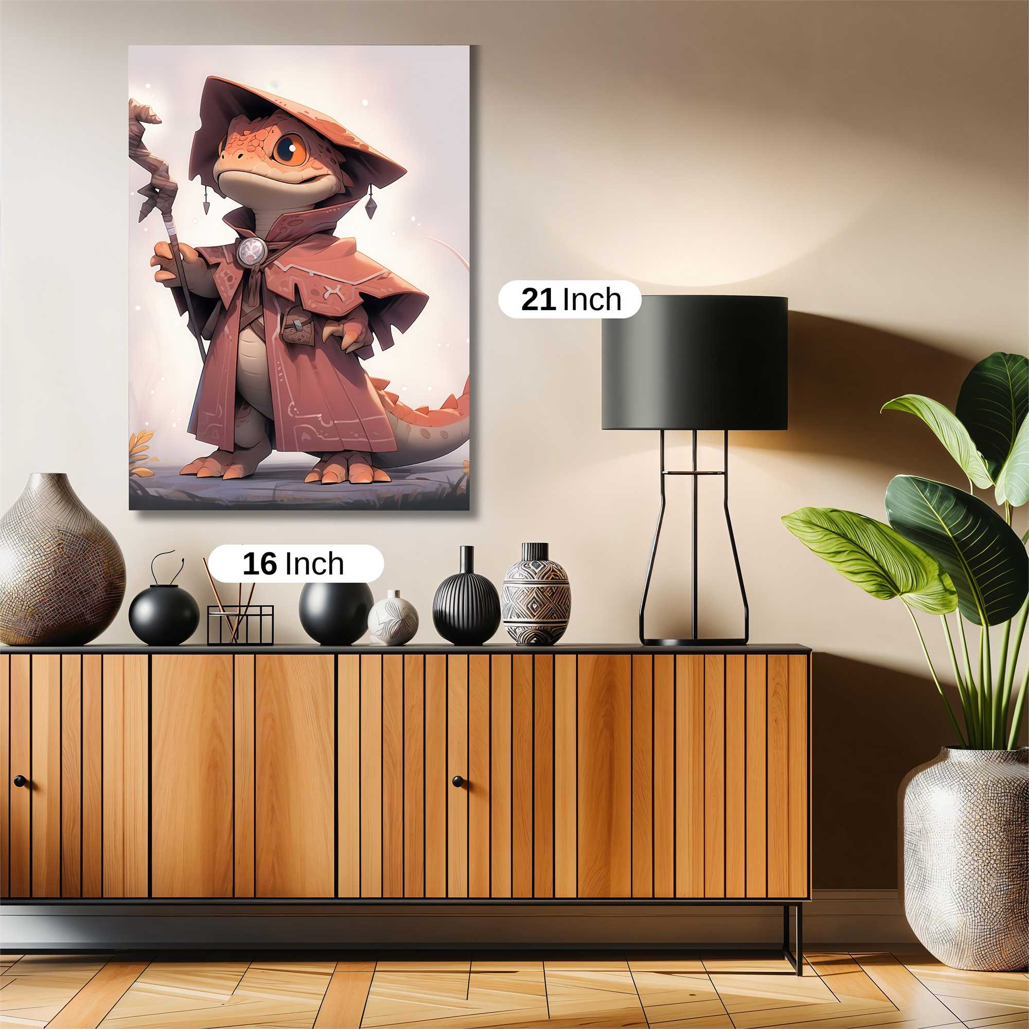 Lizard Mystic Safe Wall Magnetic / M