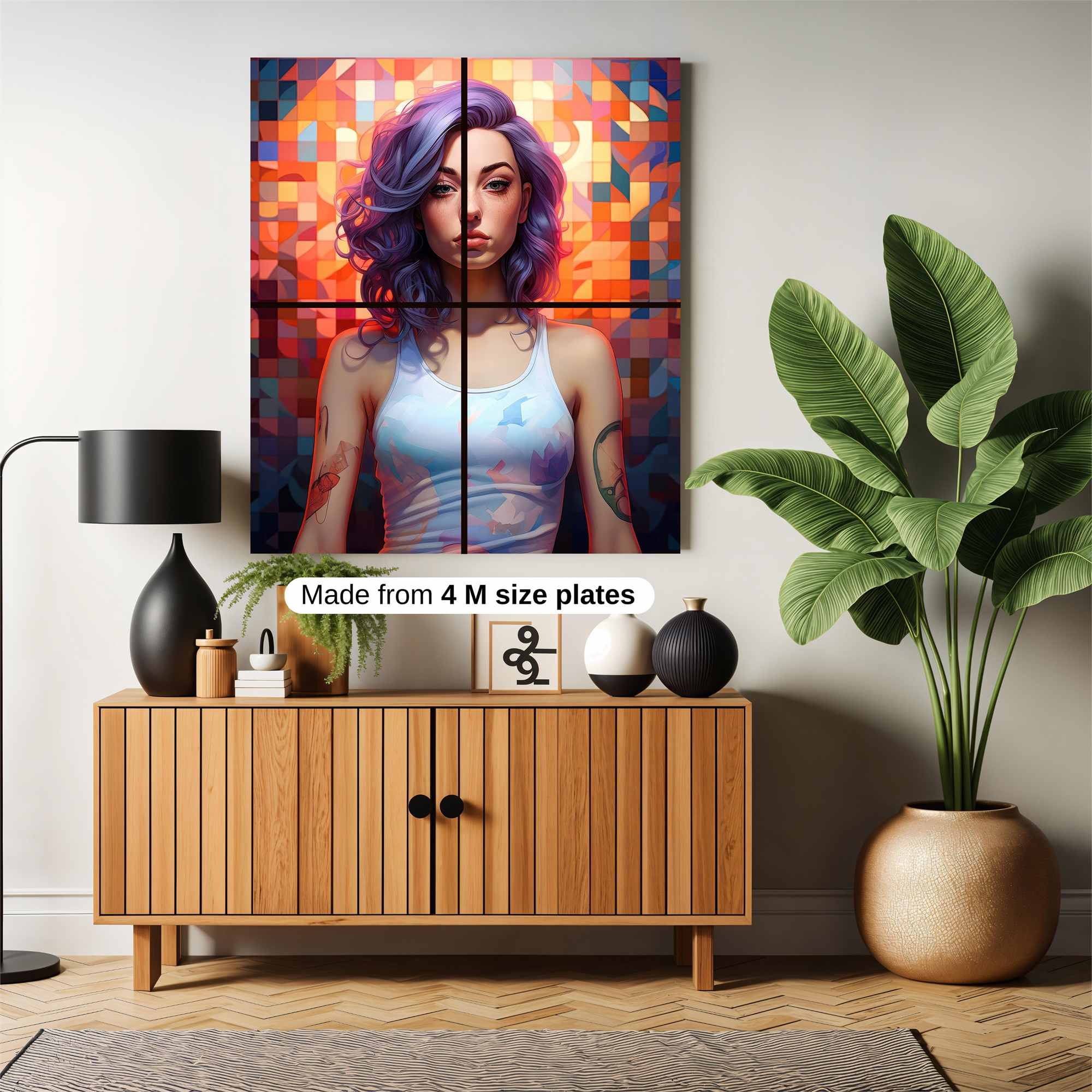 Violet Dream Safe Wall Magnetic / M