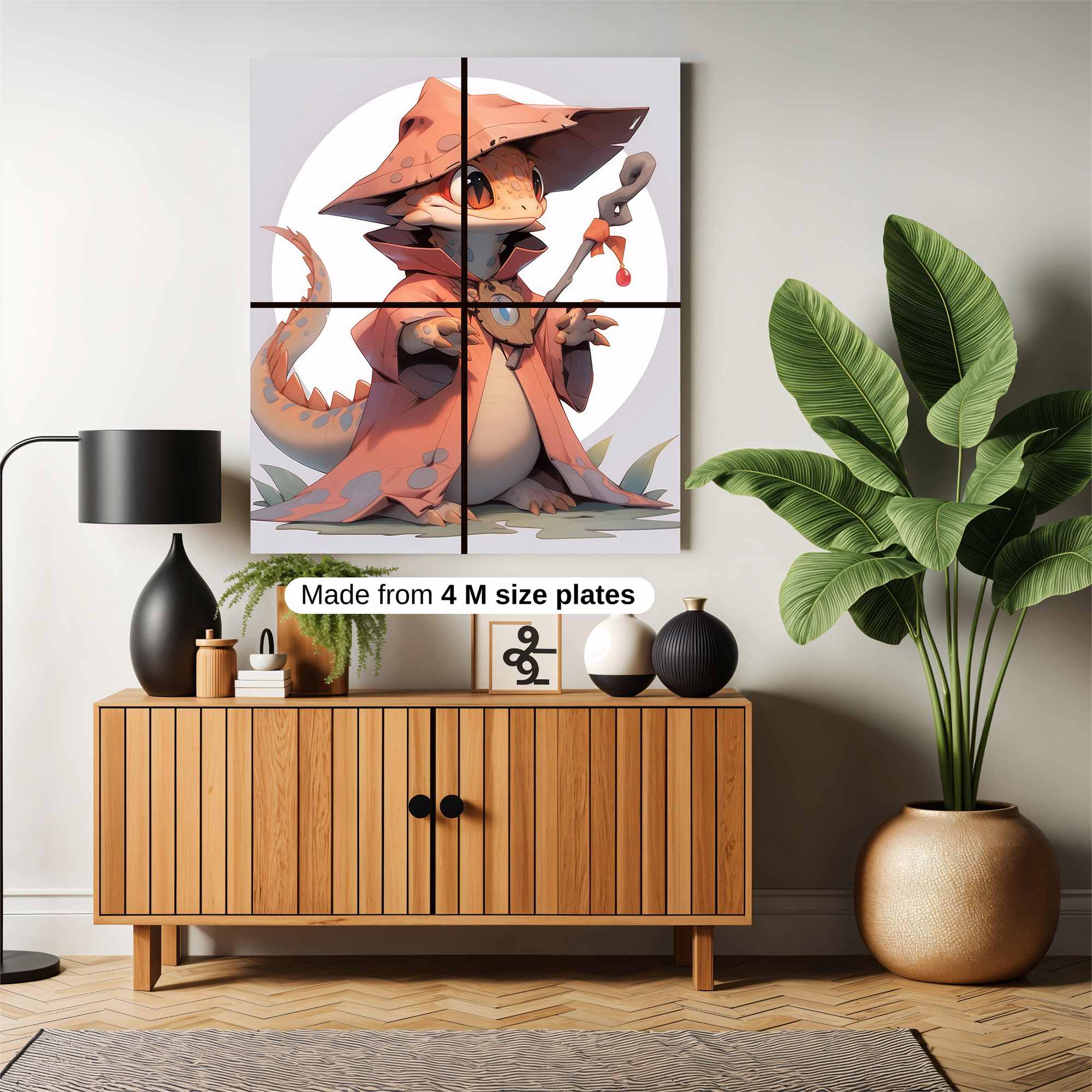 Wizardly Whimsy Safe Wall Magnetic / M