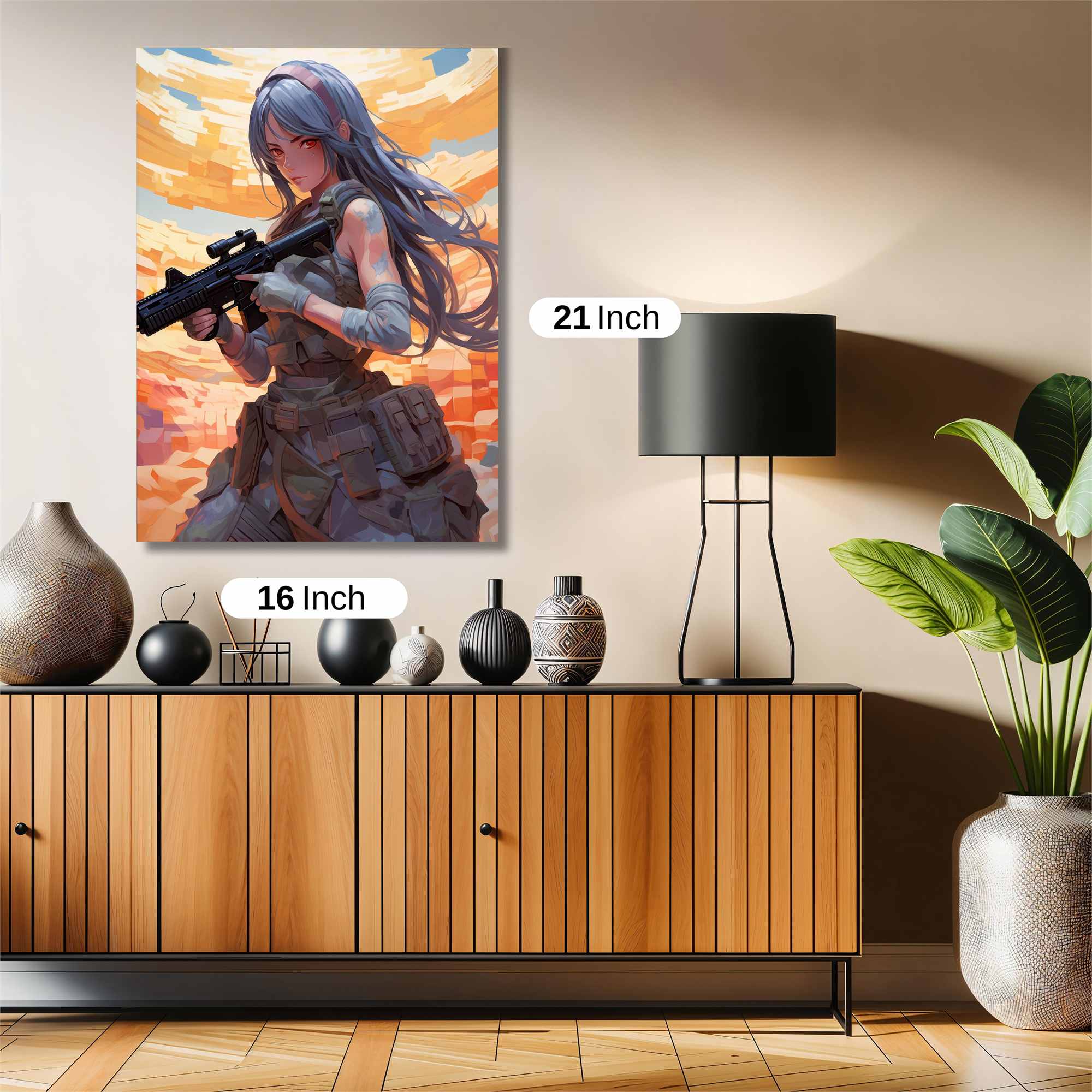 Warrior Dawn Safe Wall Magnetic / M