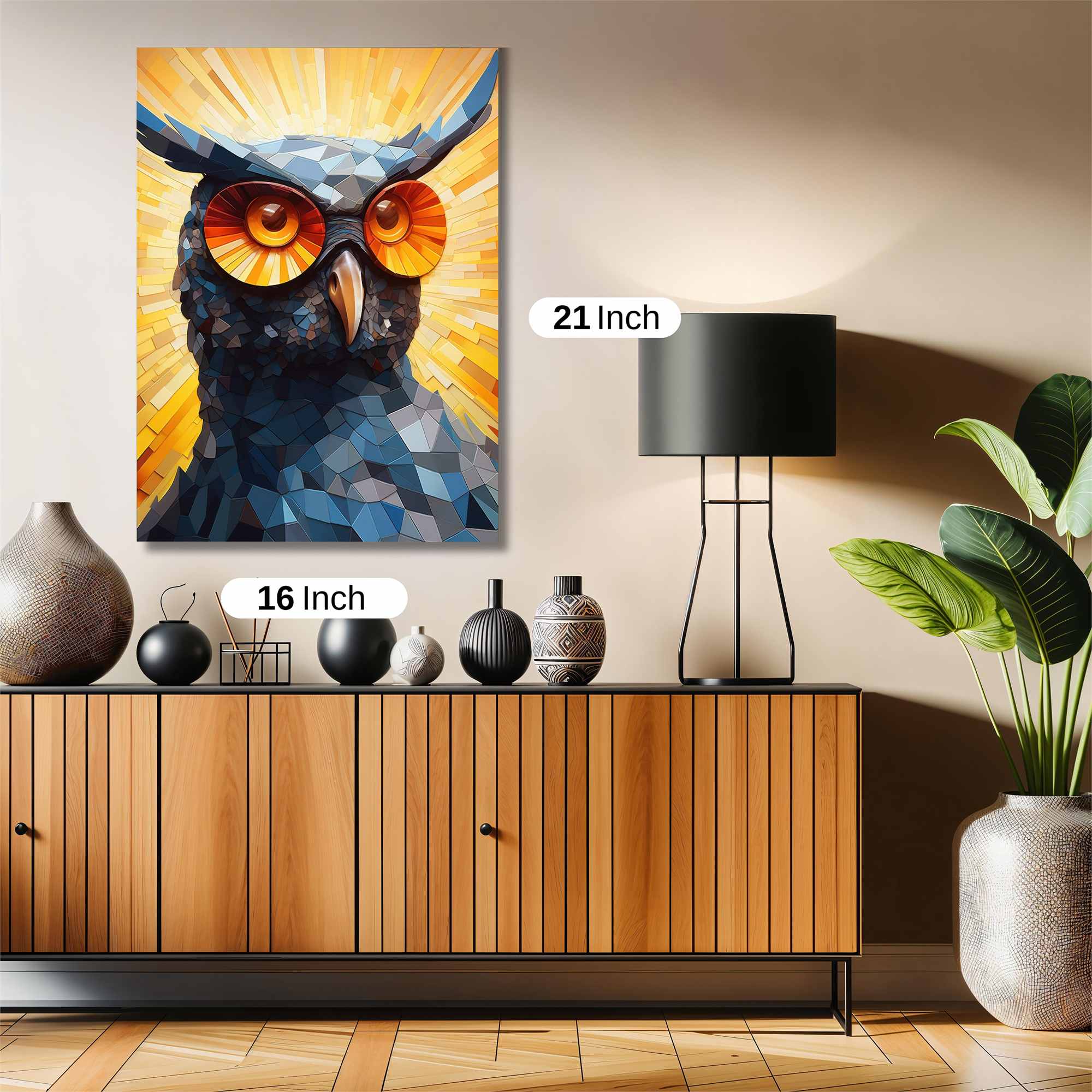 Owl Radiance Safe Wall Magnetic / M