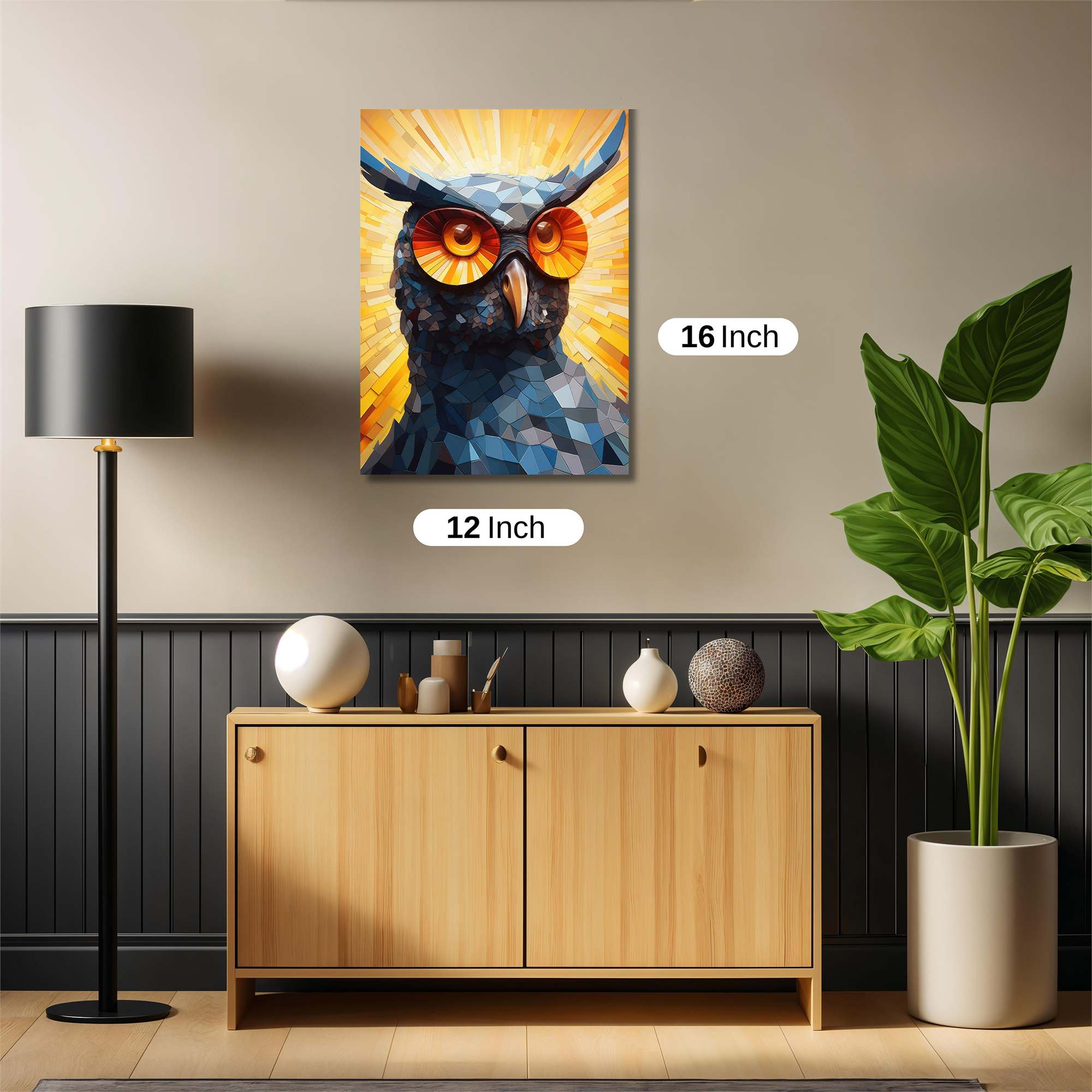 Owl Radiance Safe Wall Magnetic / M