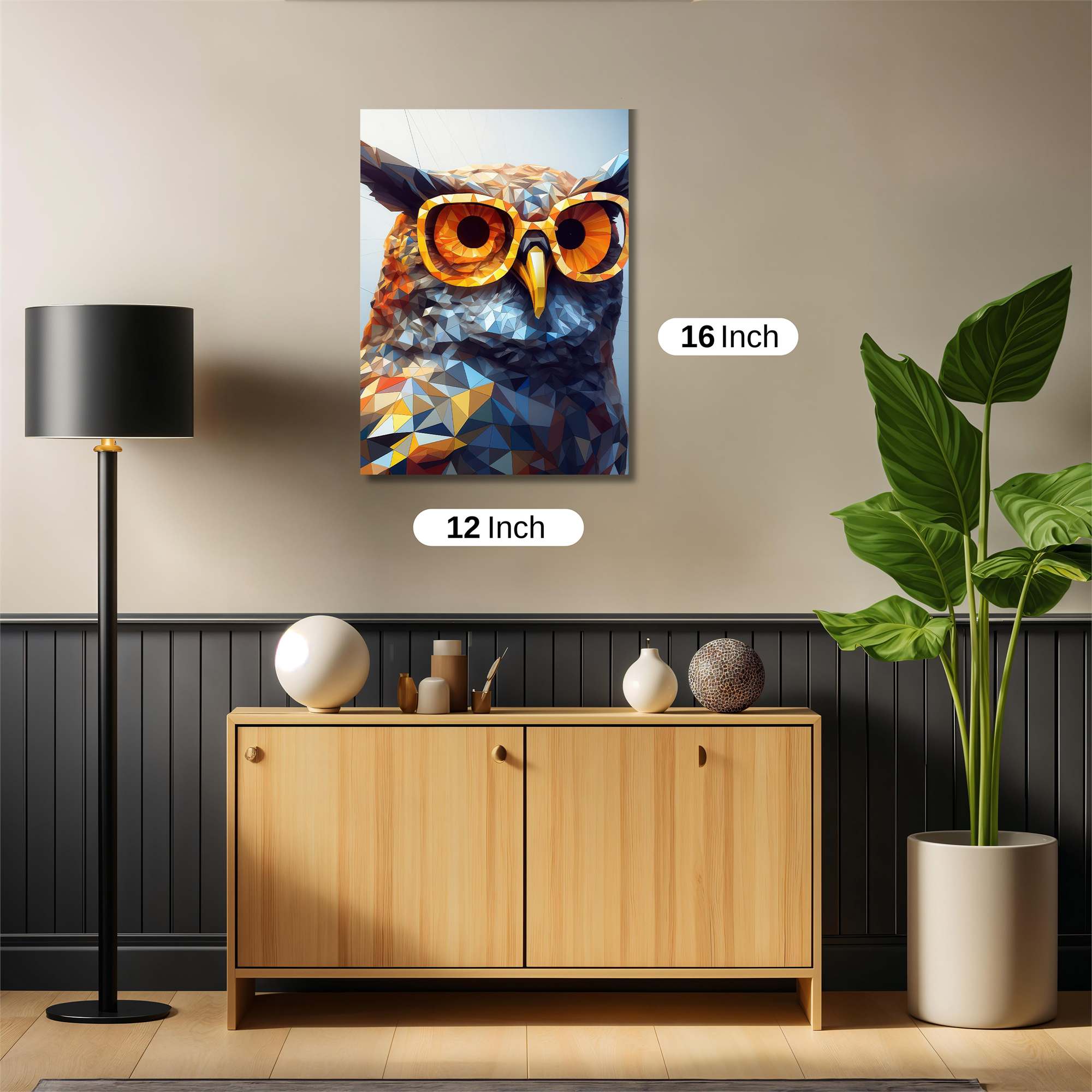 Owl Vogue Safe Wall Magnetic / M