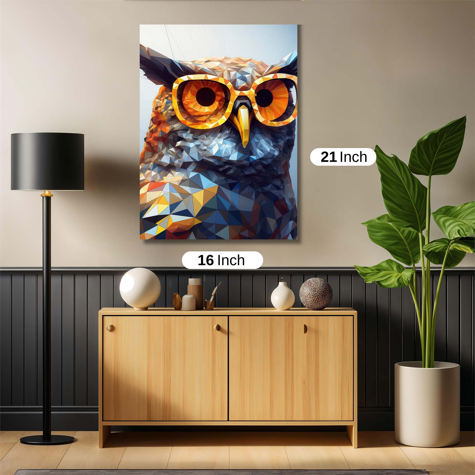Owl Vogue Safe Wall Magnetic / M