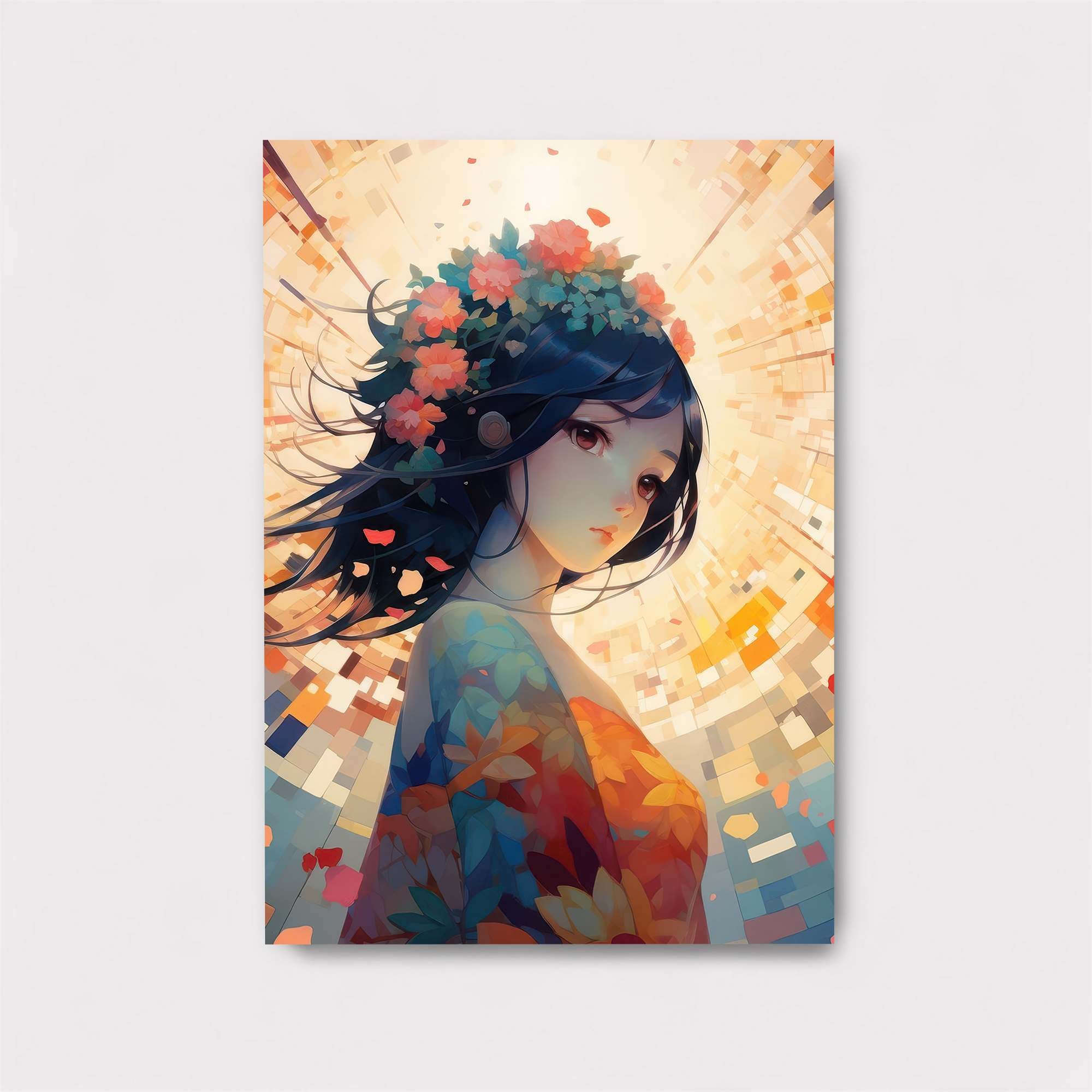 Floral Radiance Safe Wall Magnetic / M