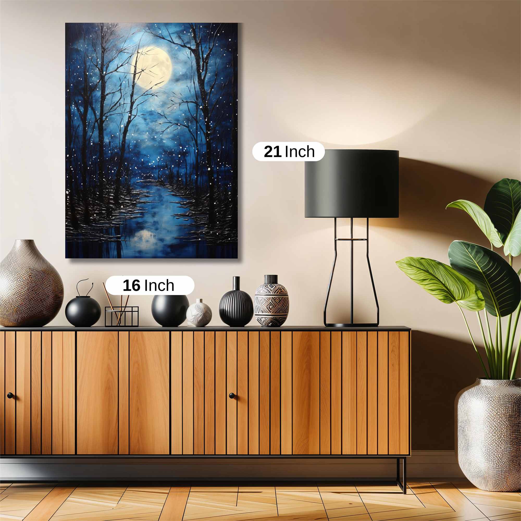 Moonlit Enchantment Safe Wall Magnetic / M