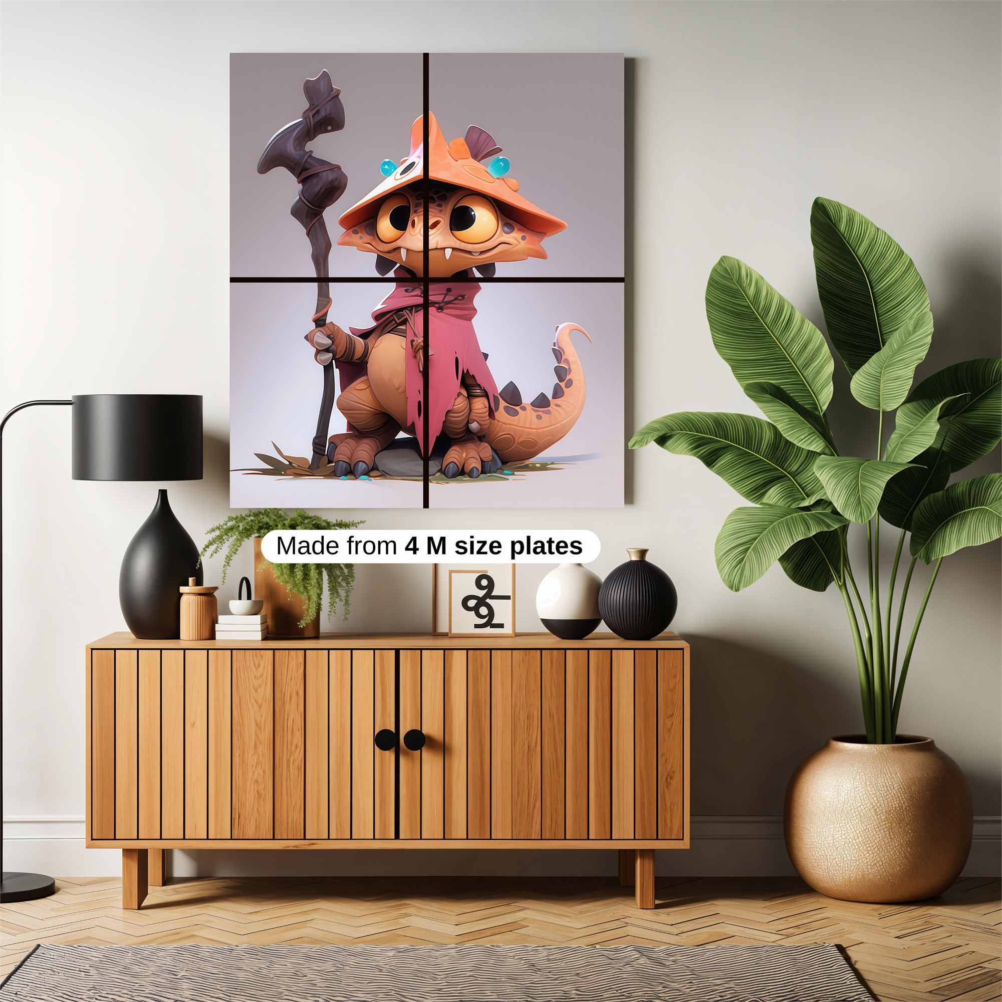 Wizard Whimsy Safe Wall Magnetic / M