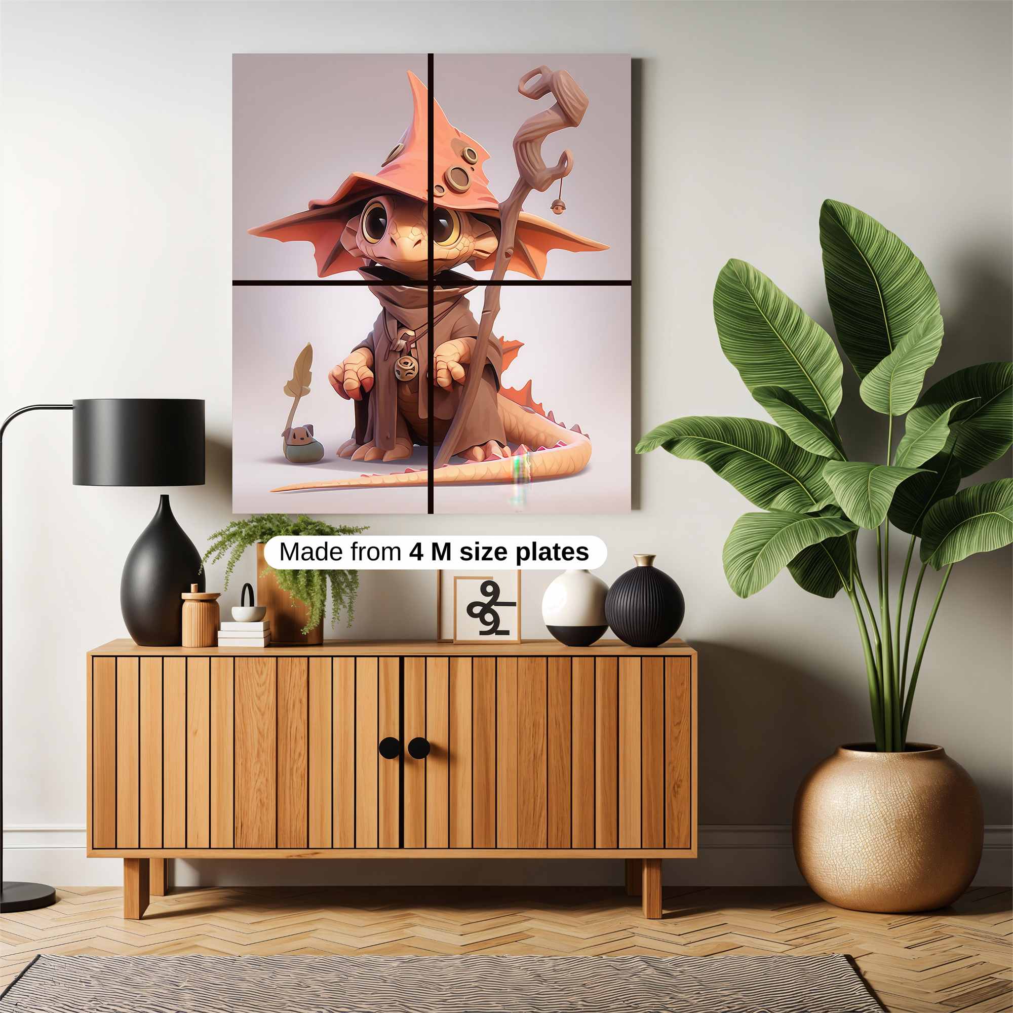 Wizard Whimsy Safe Wall Magnetic / M