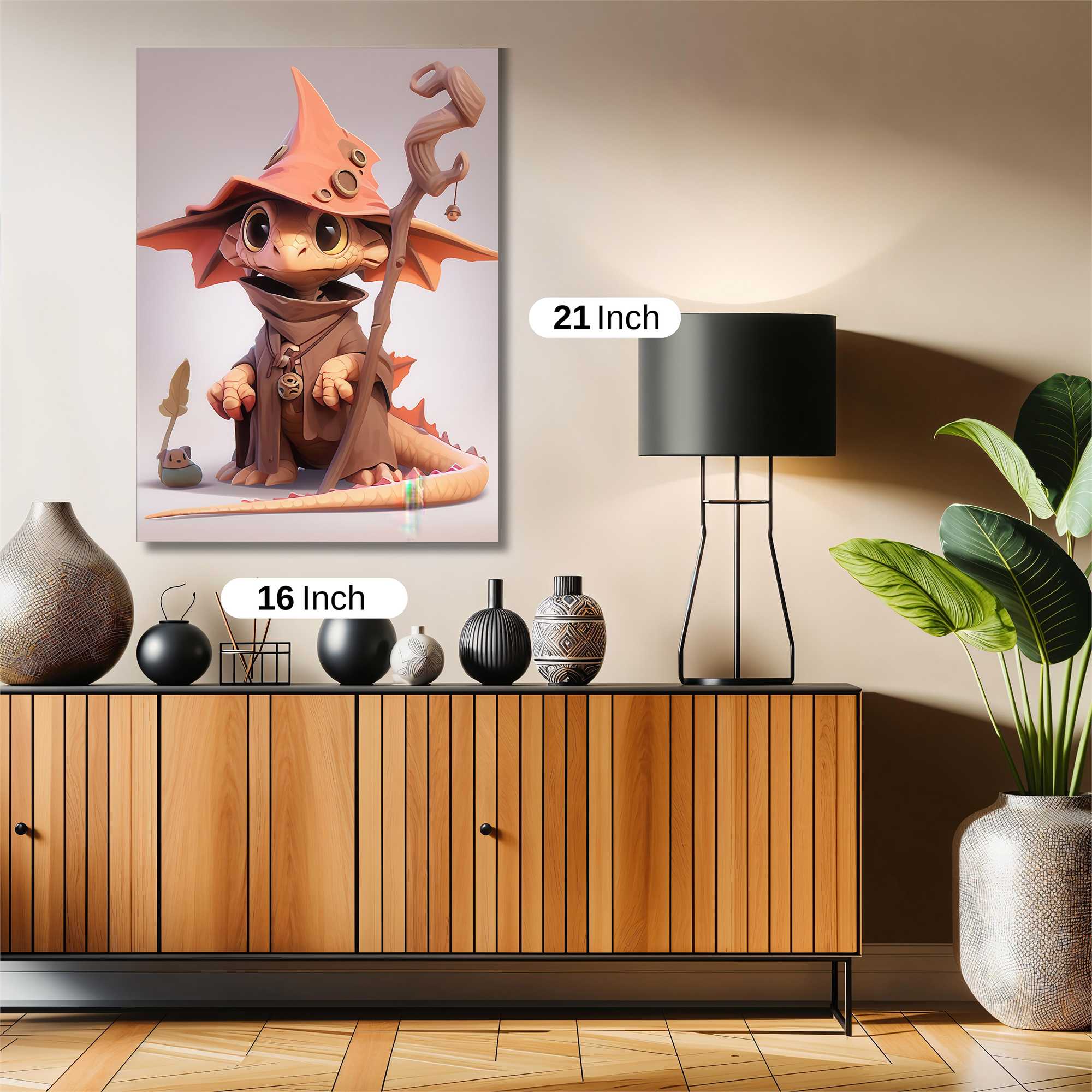 Wizard Whimsy Safe Wall Magnetic / M