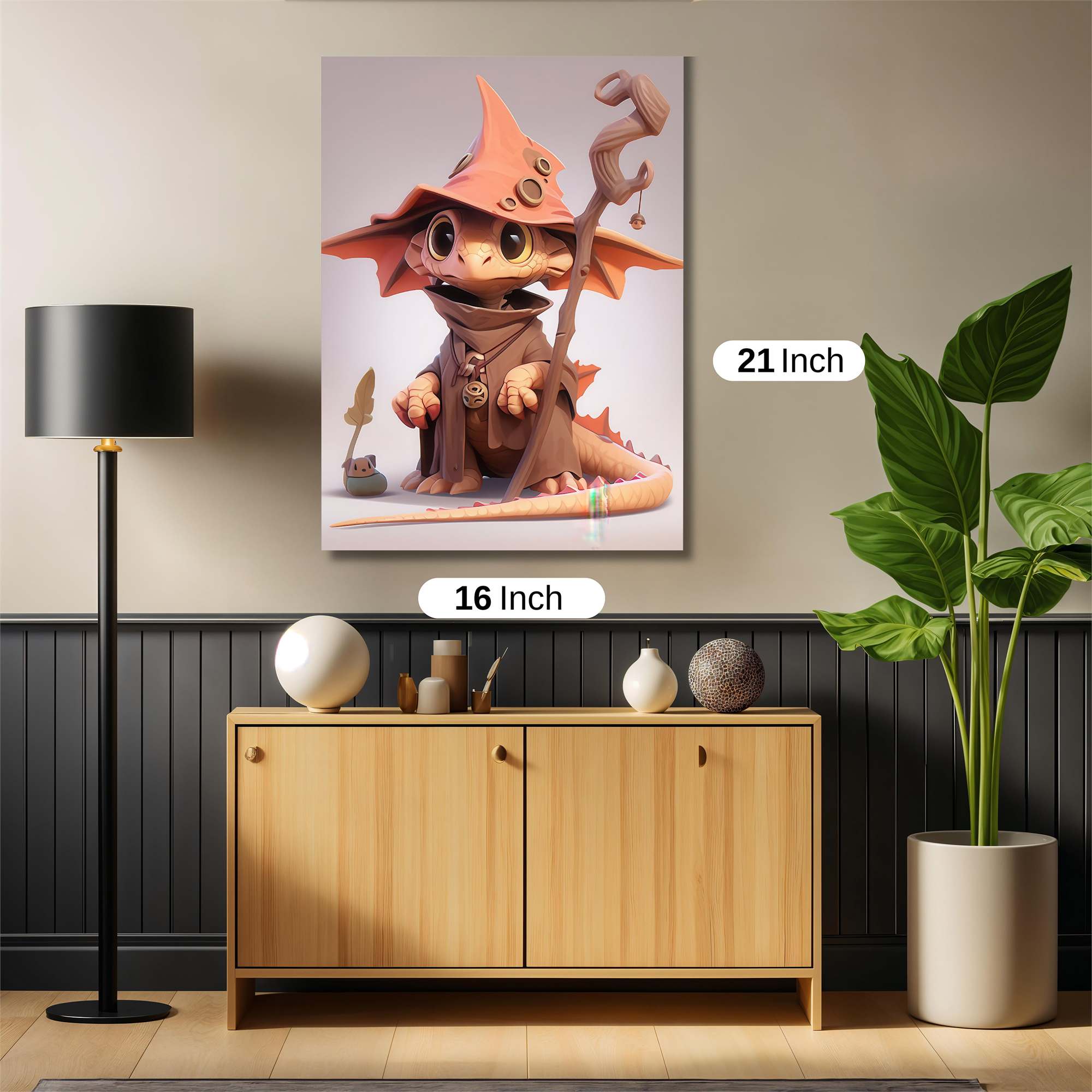 Wizard Whimsy Safe Wall Magnetic / M