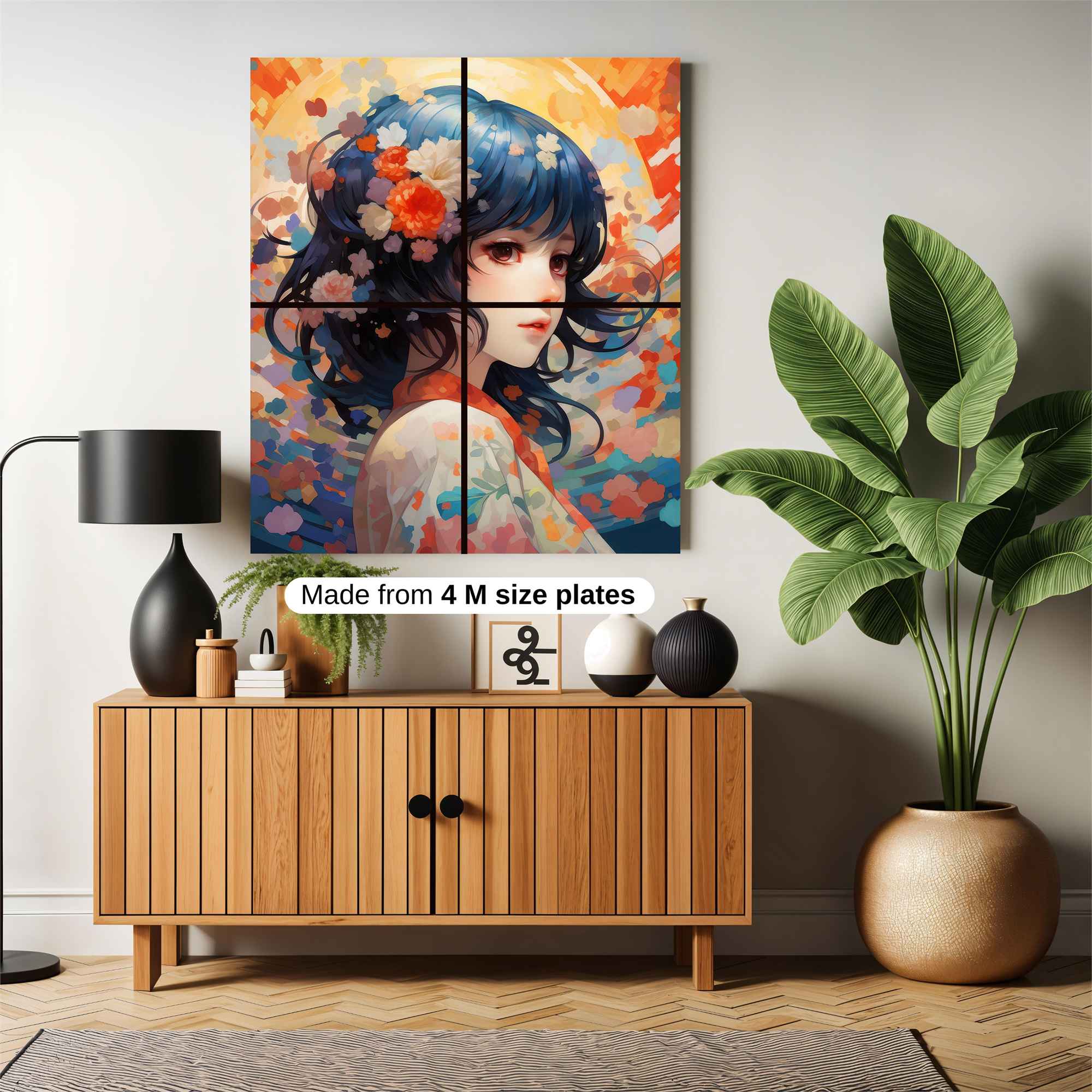 Floral Dream Safe Wall Magnetic / M