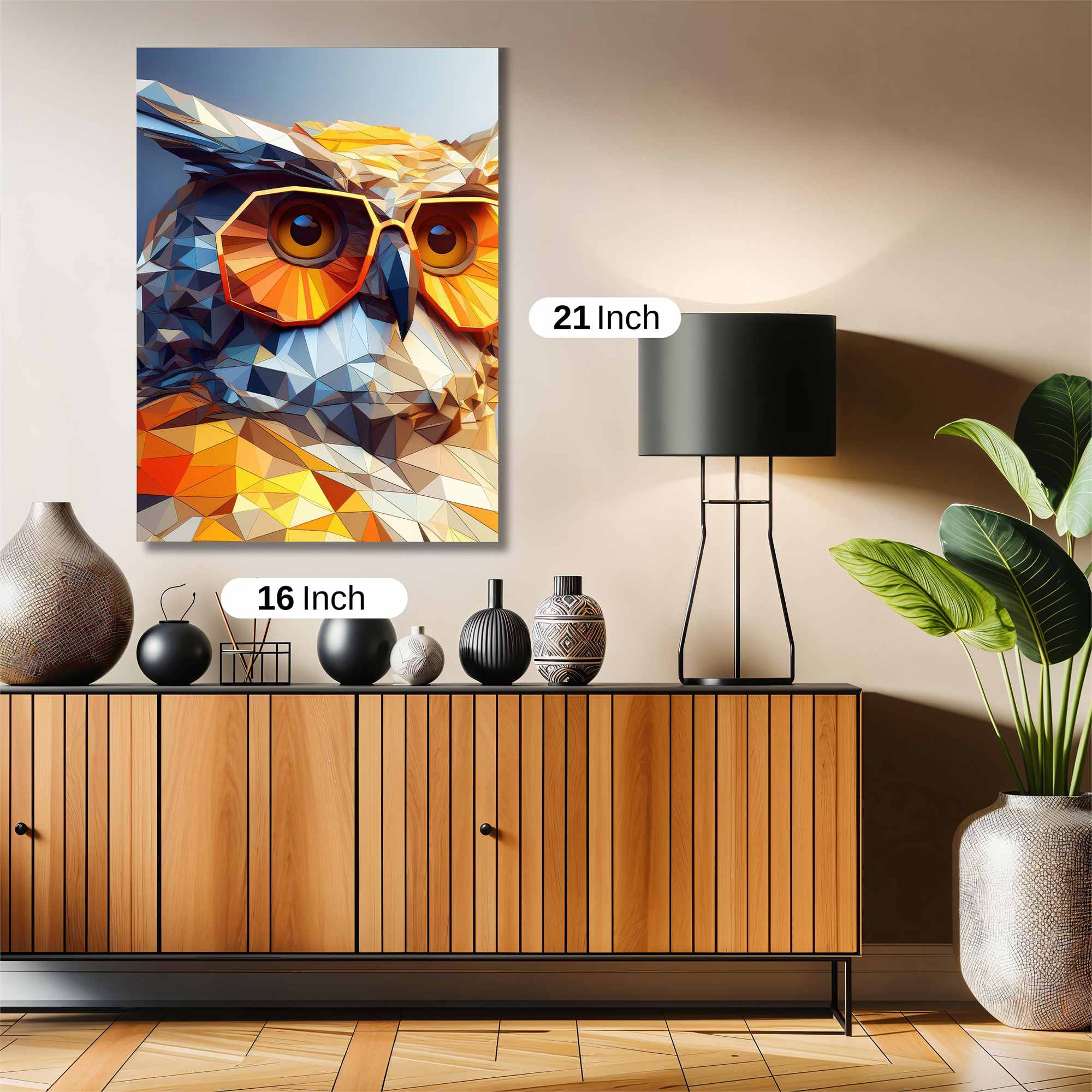 Owl Eccentric Safe Wall Magnetic / M