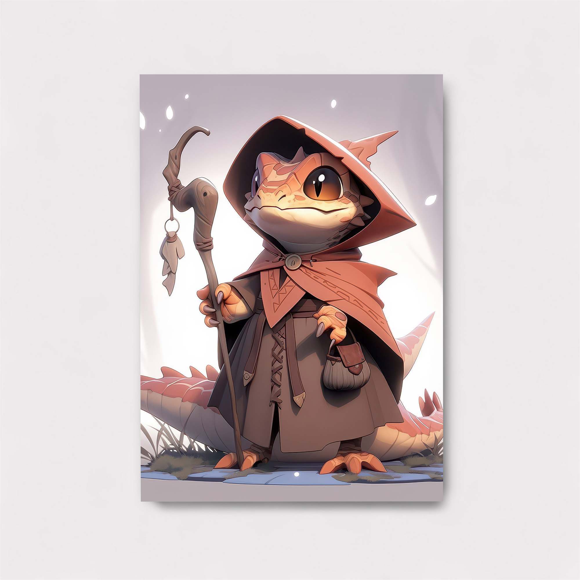 Wizard Gecko Safe Wall Magnetic / M