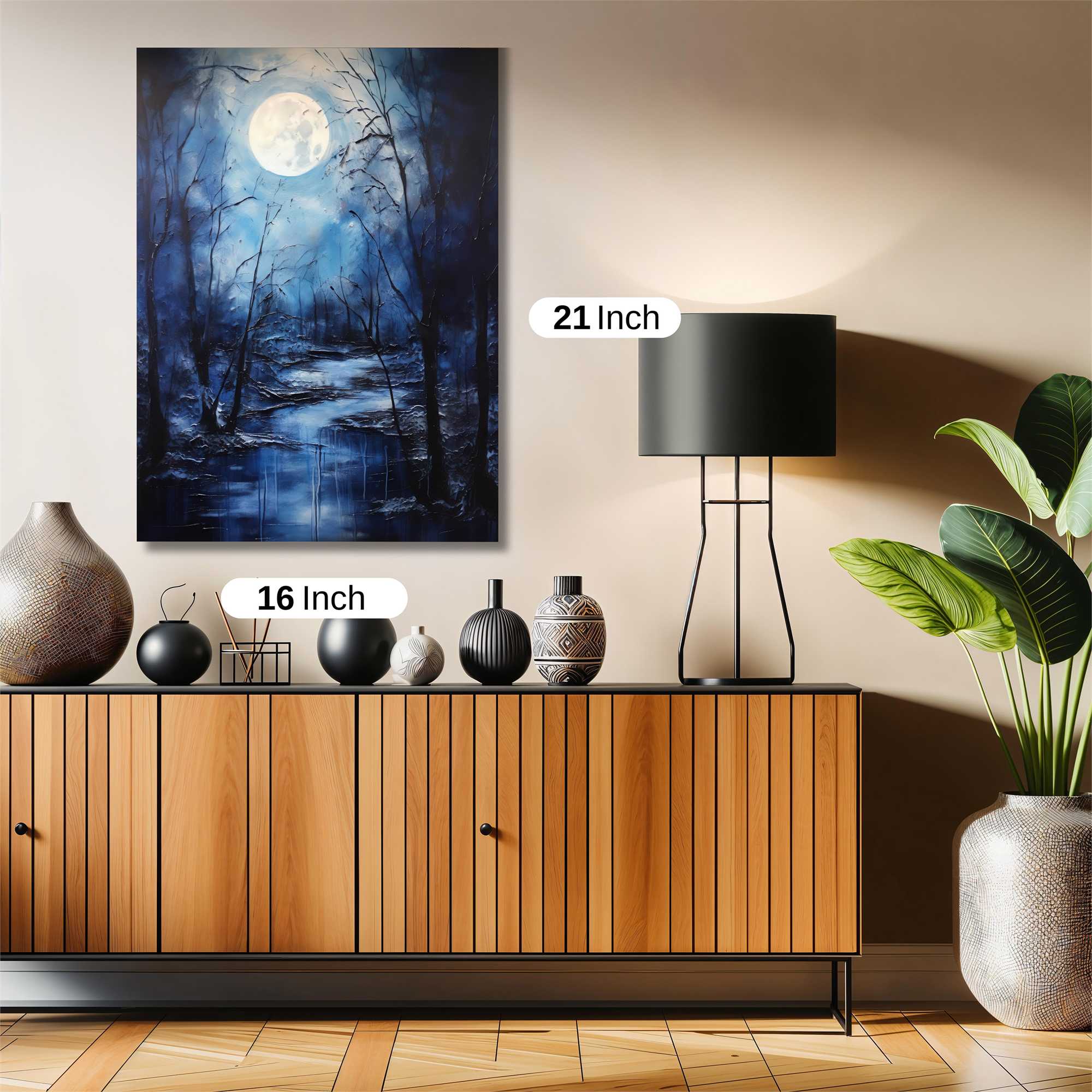 Moonlit Serenity Safe Wall Magnetic / M
