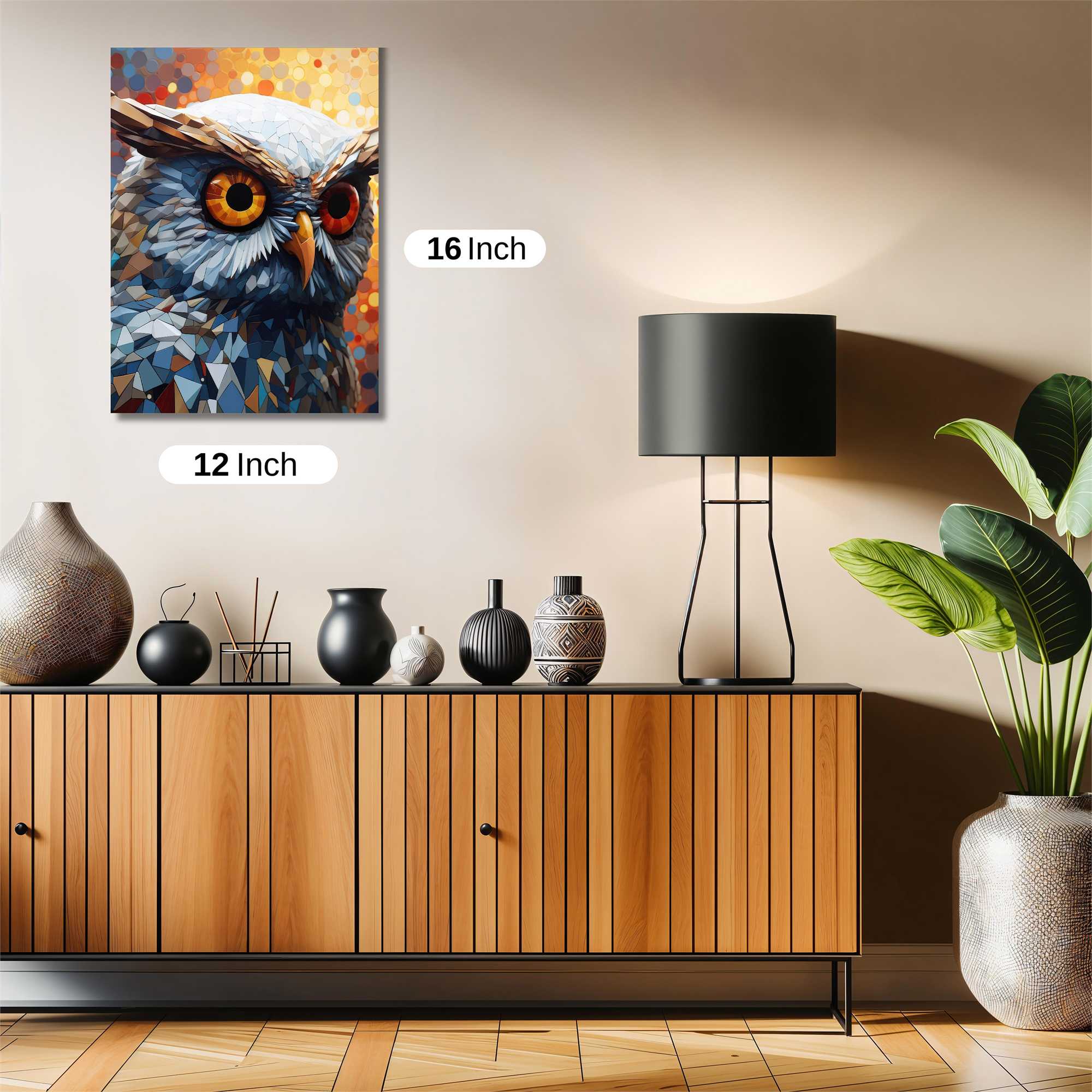 Owl Radiance Safe Wall Magnetic / M