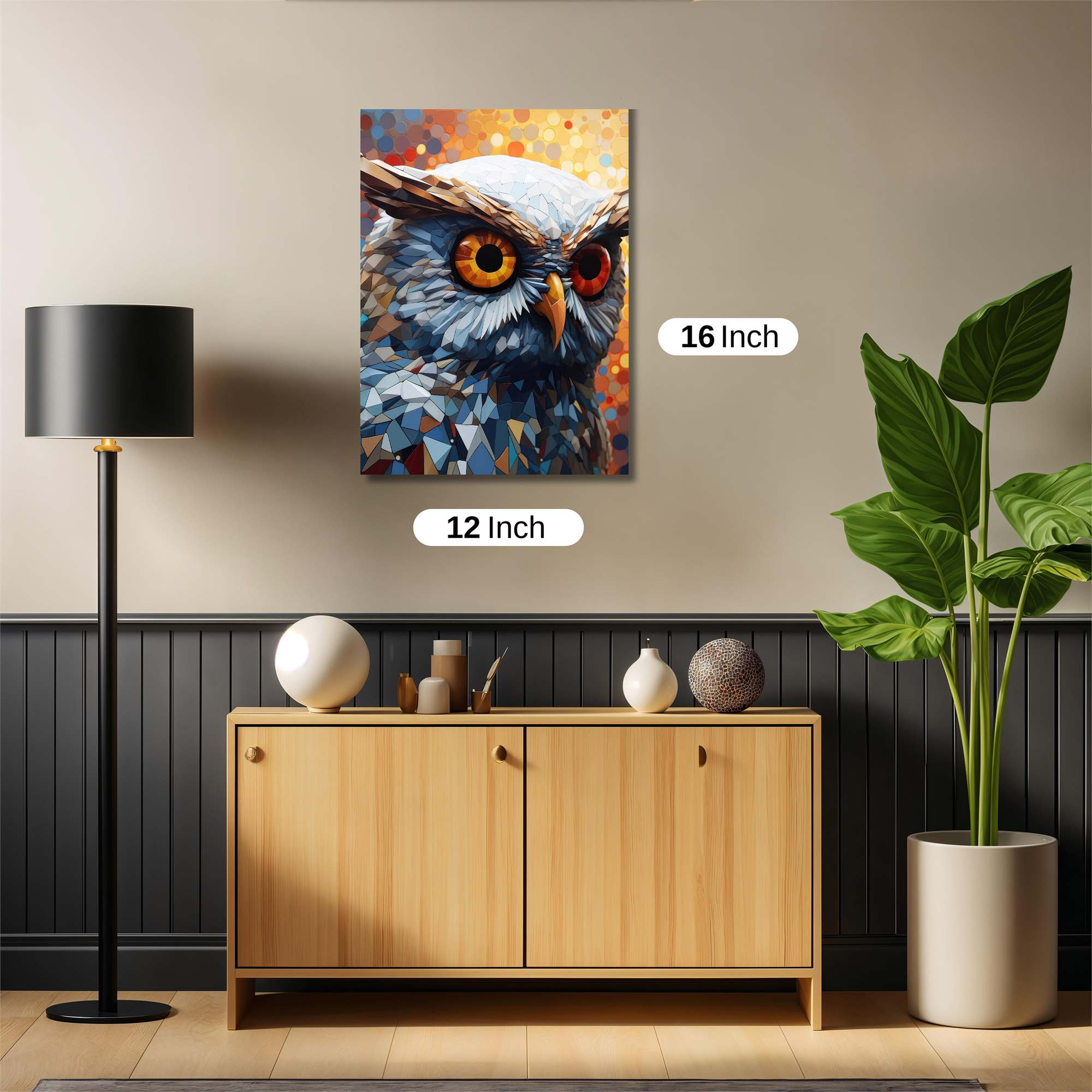 Owl Radiance Safe Wall Magnetic / M