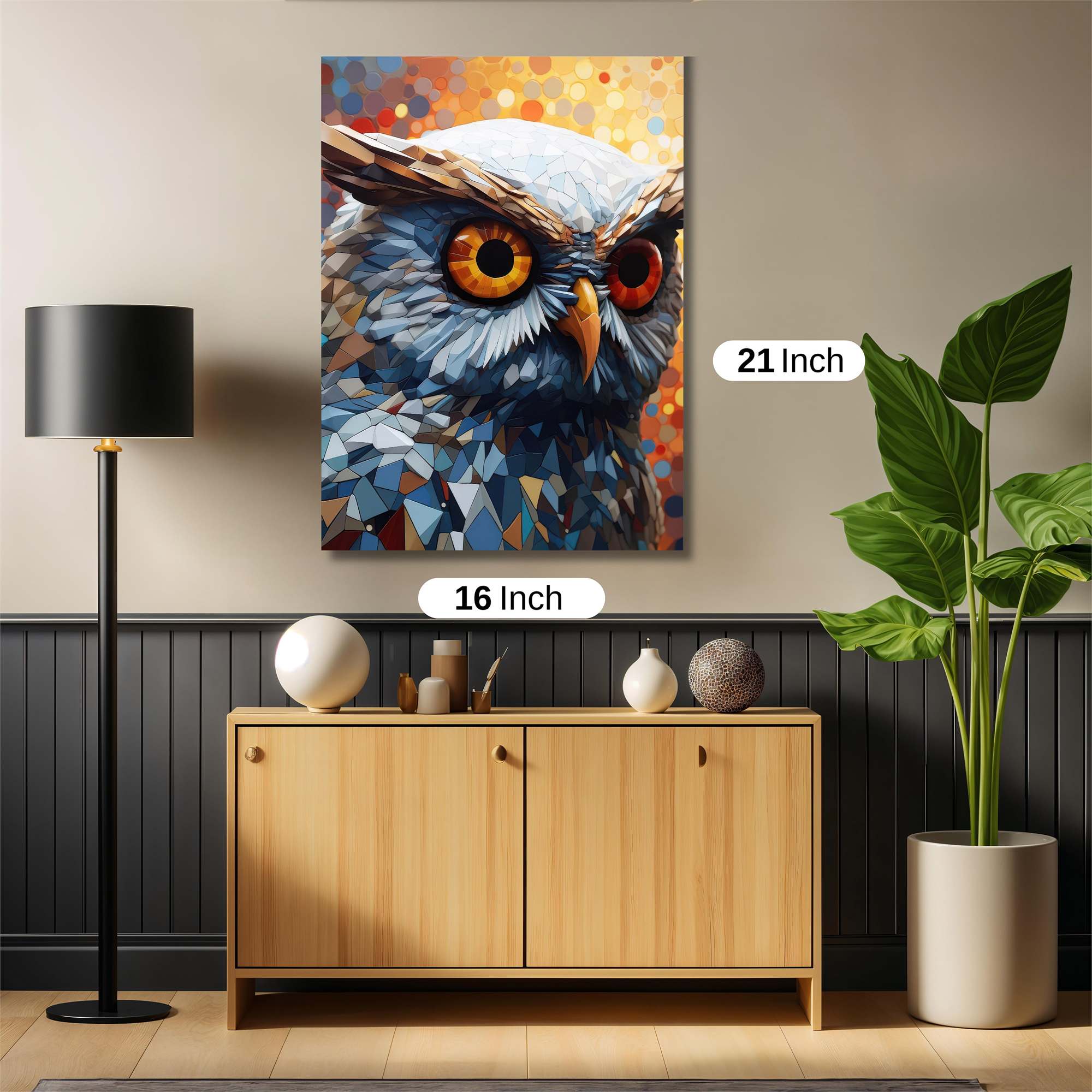 Owl Radiance Safe Wall Magnetic / M