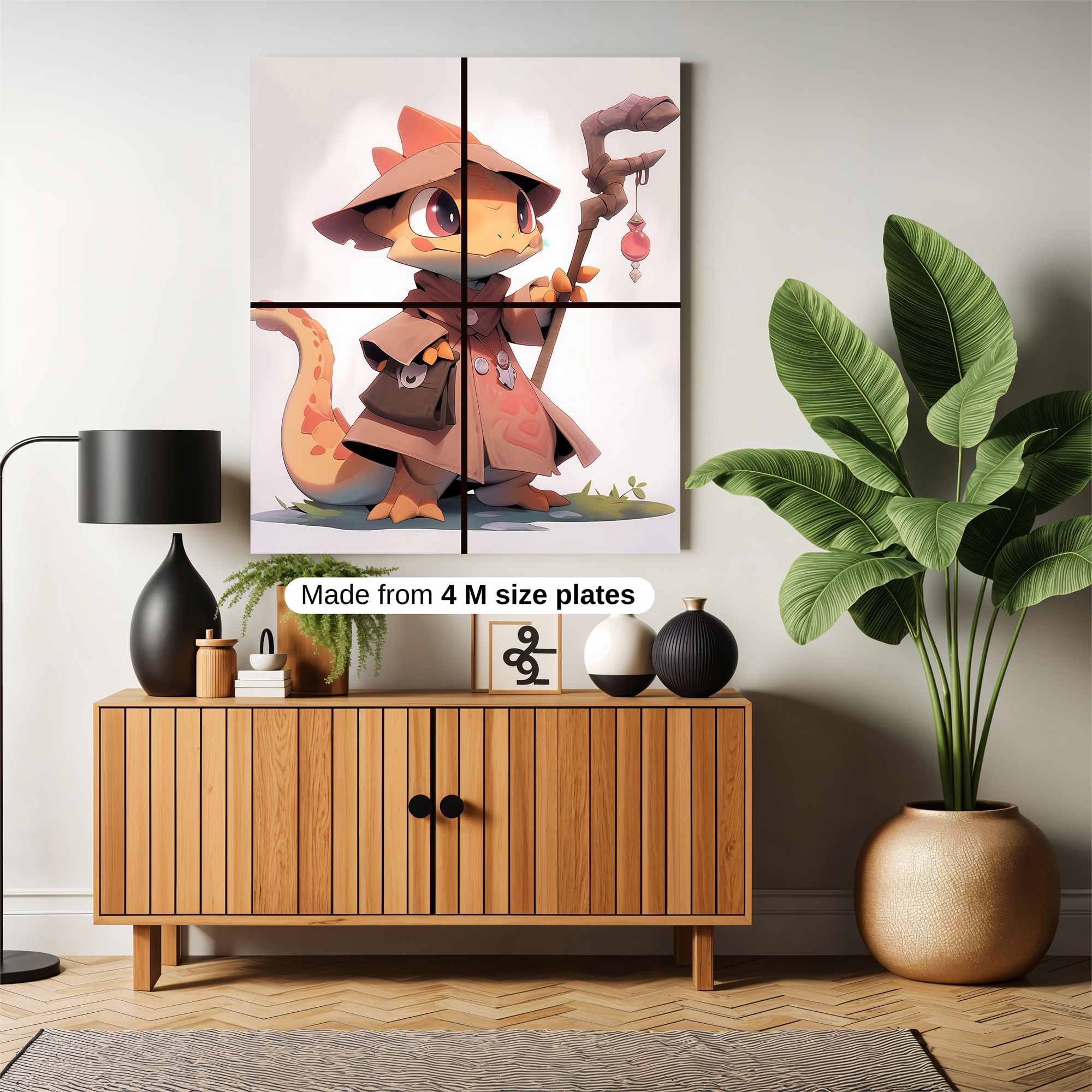 Wizard Whimsy Safe Wall Magnetic / M