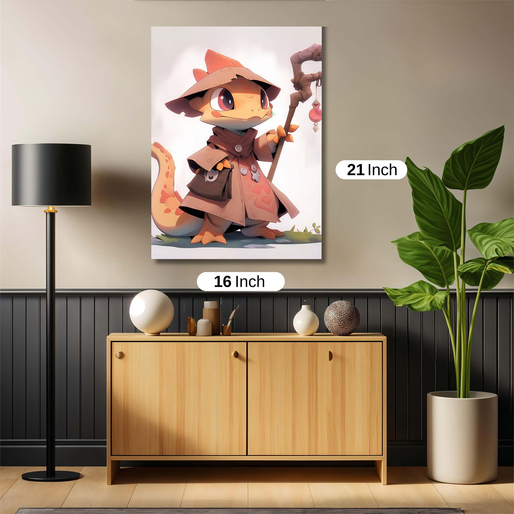 Wizard Whimsy Safe Wall Magnetic / M