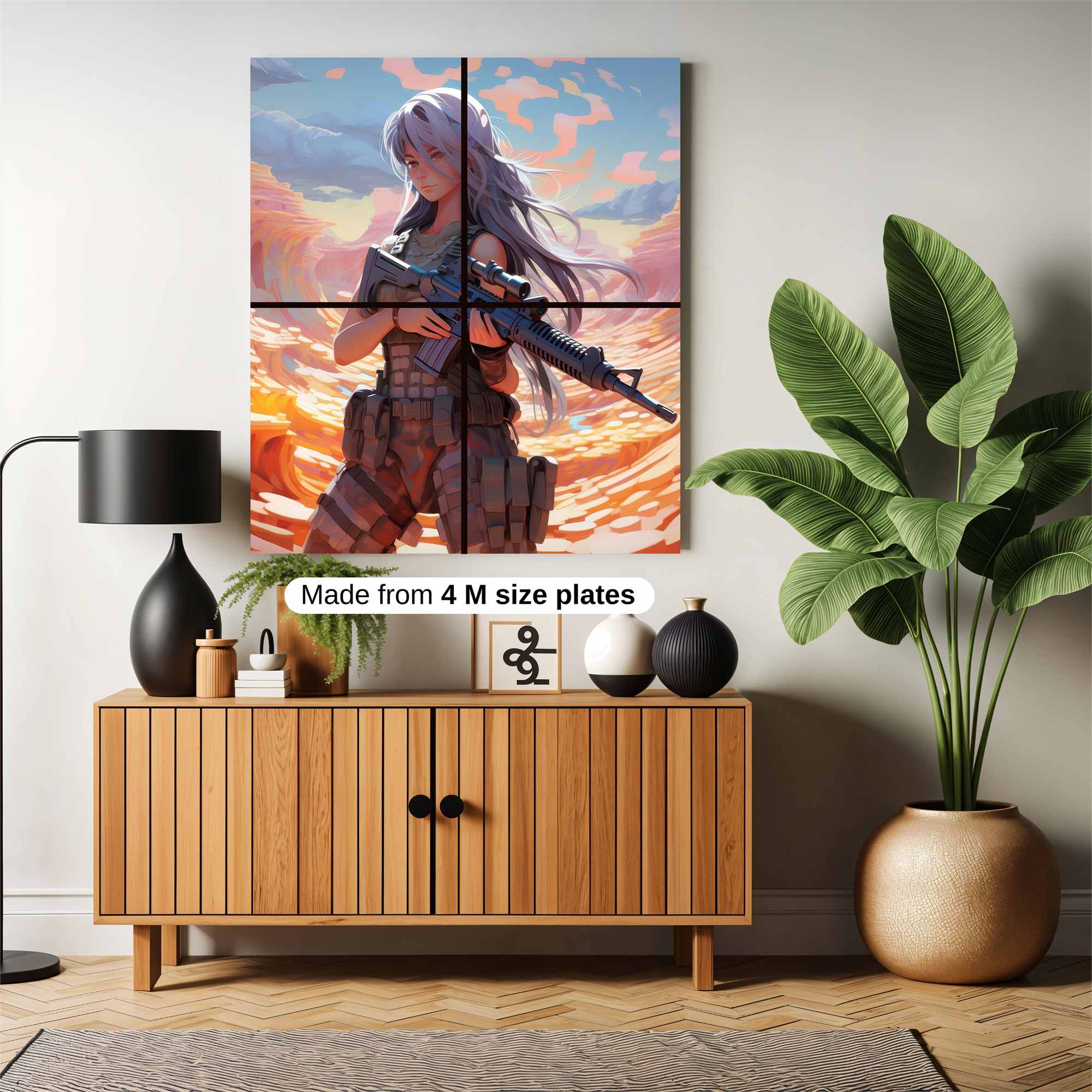 Warrior Dawn Safe Wall Magnetic / M