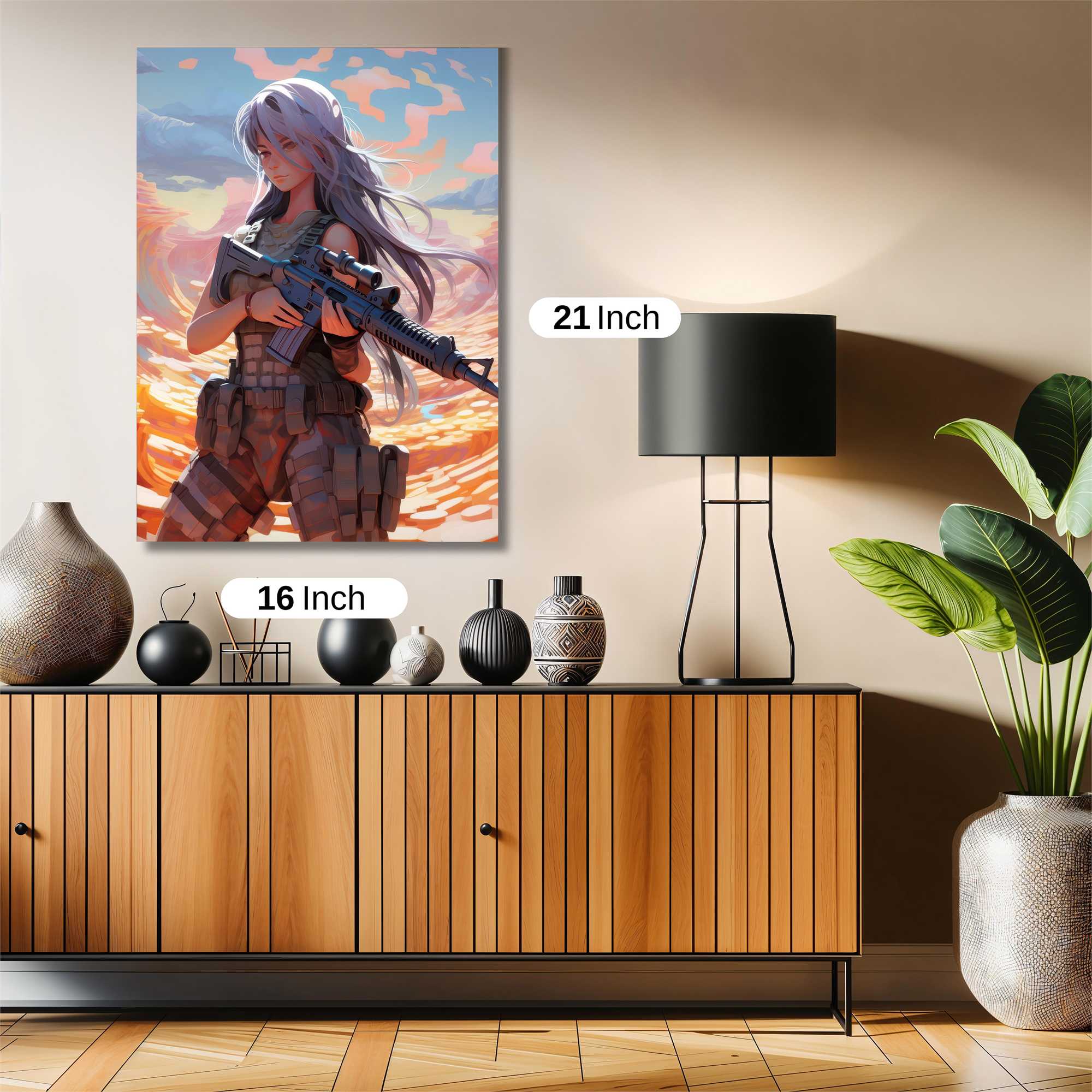 Warrior Dawn Safe Wall Magnetic / M