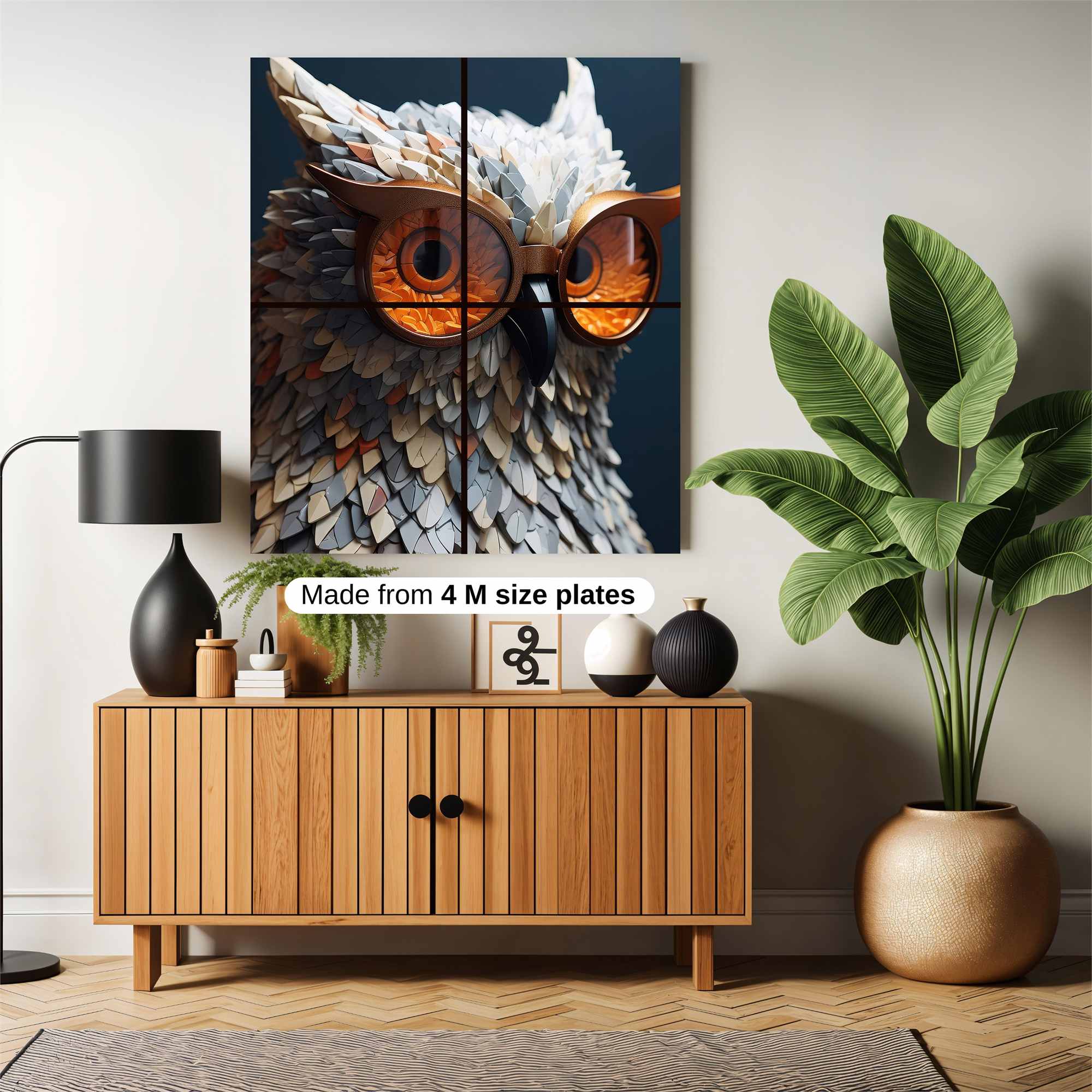 Owl Wise Safe Wall Magnetic / M