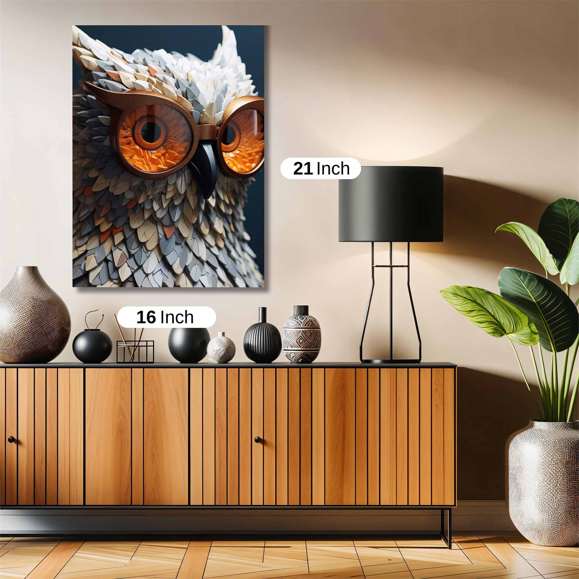 Owl Wise Safe Wall Magnetic / M