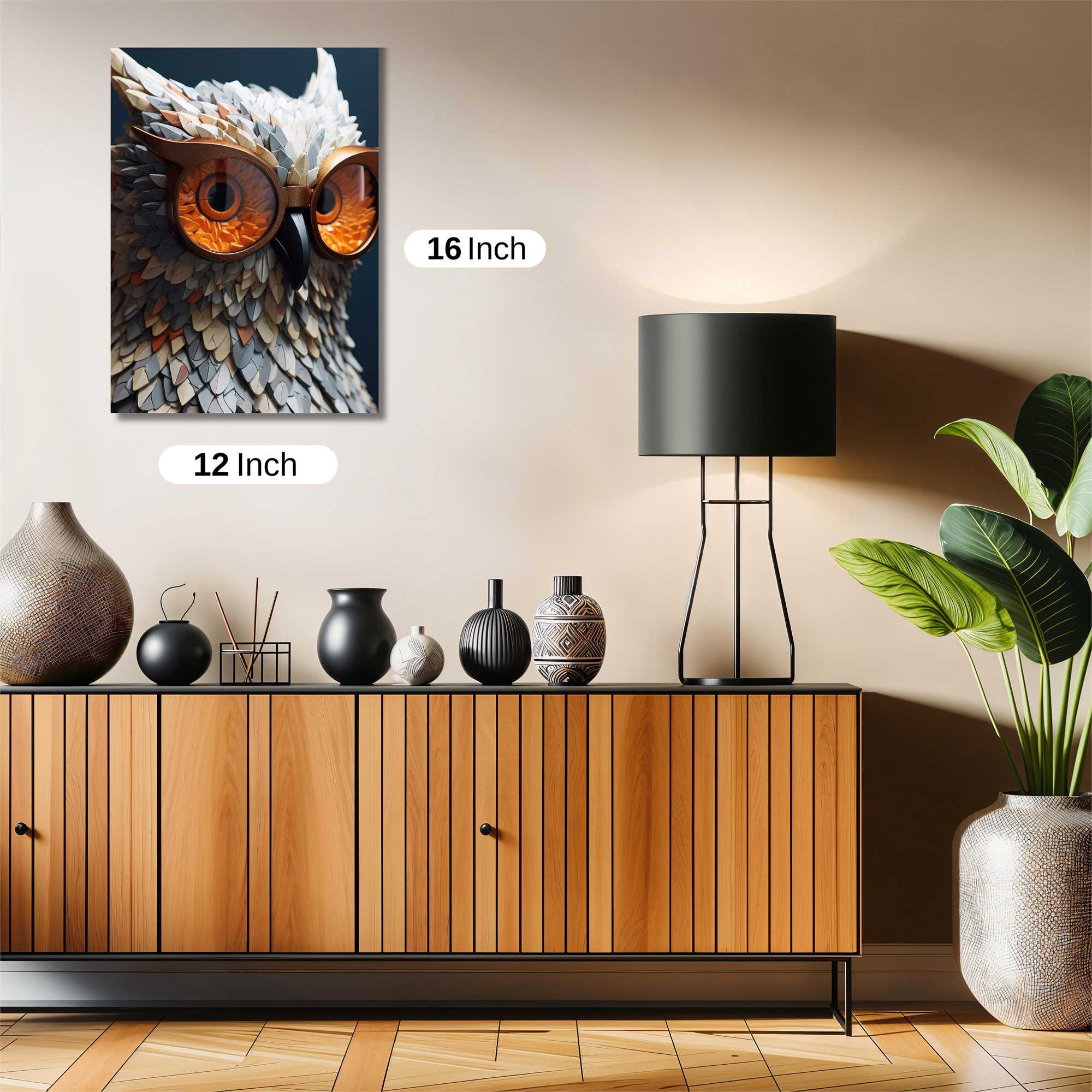 Owl Wise Safe Wall Magnetic / M