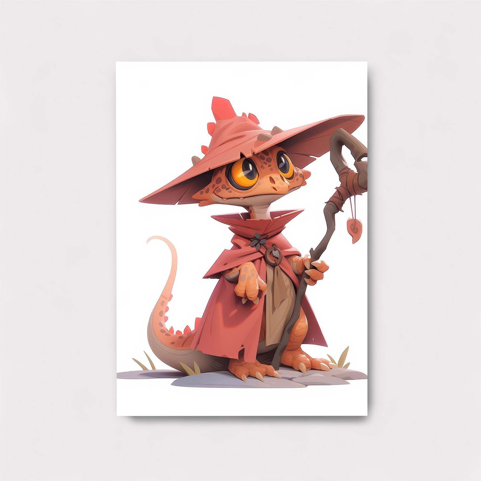 Wizard Gecko Safe Wall Magnetic / M