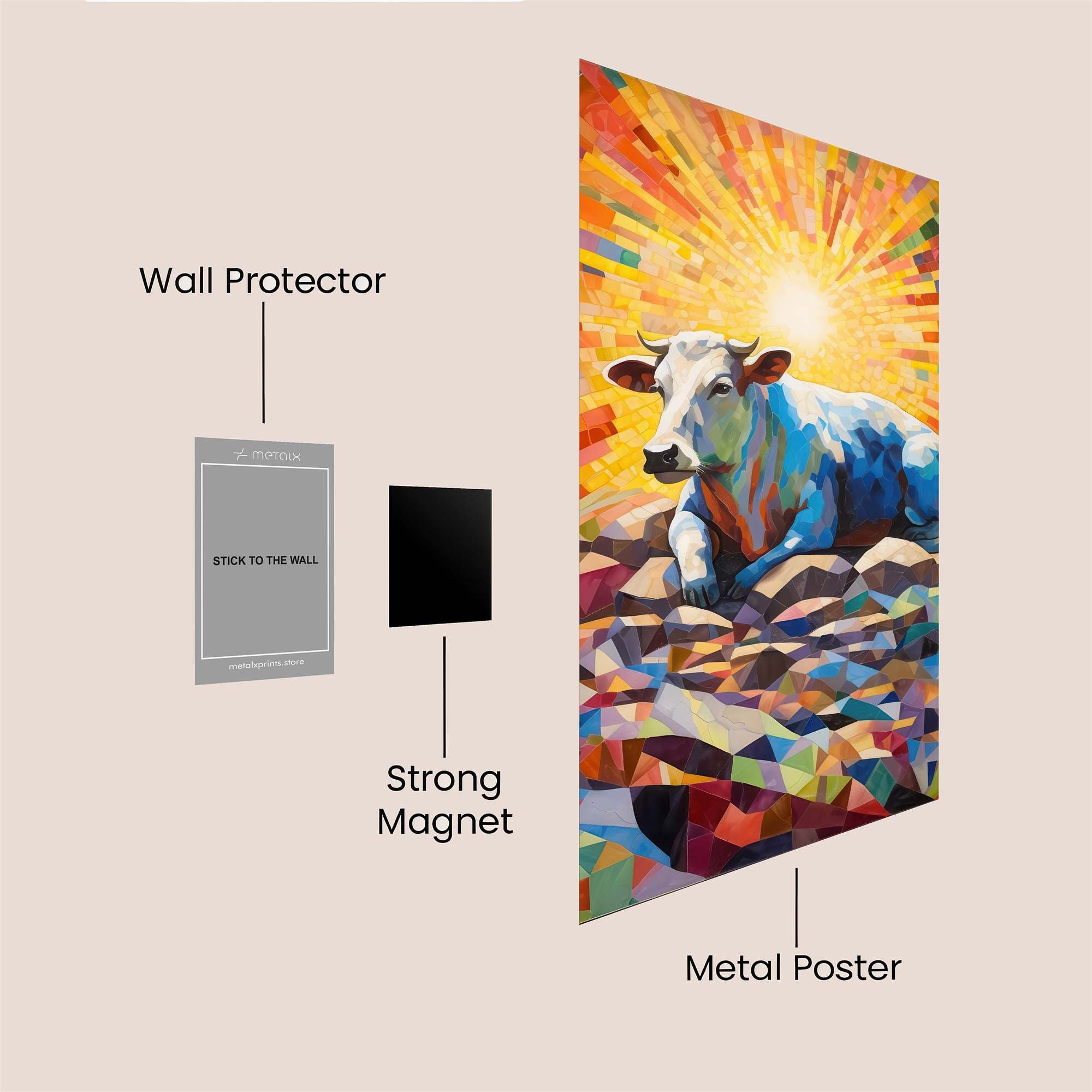 Bovine Radiance Safe Wall Magnetic / M