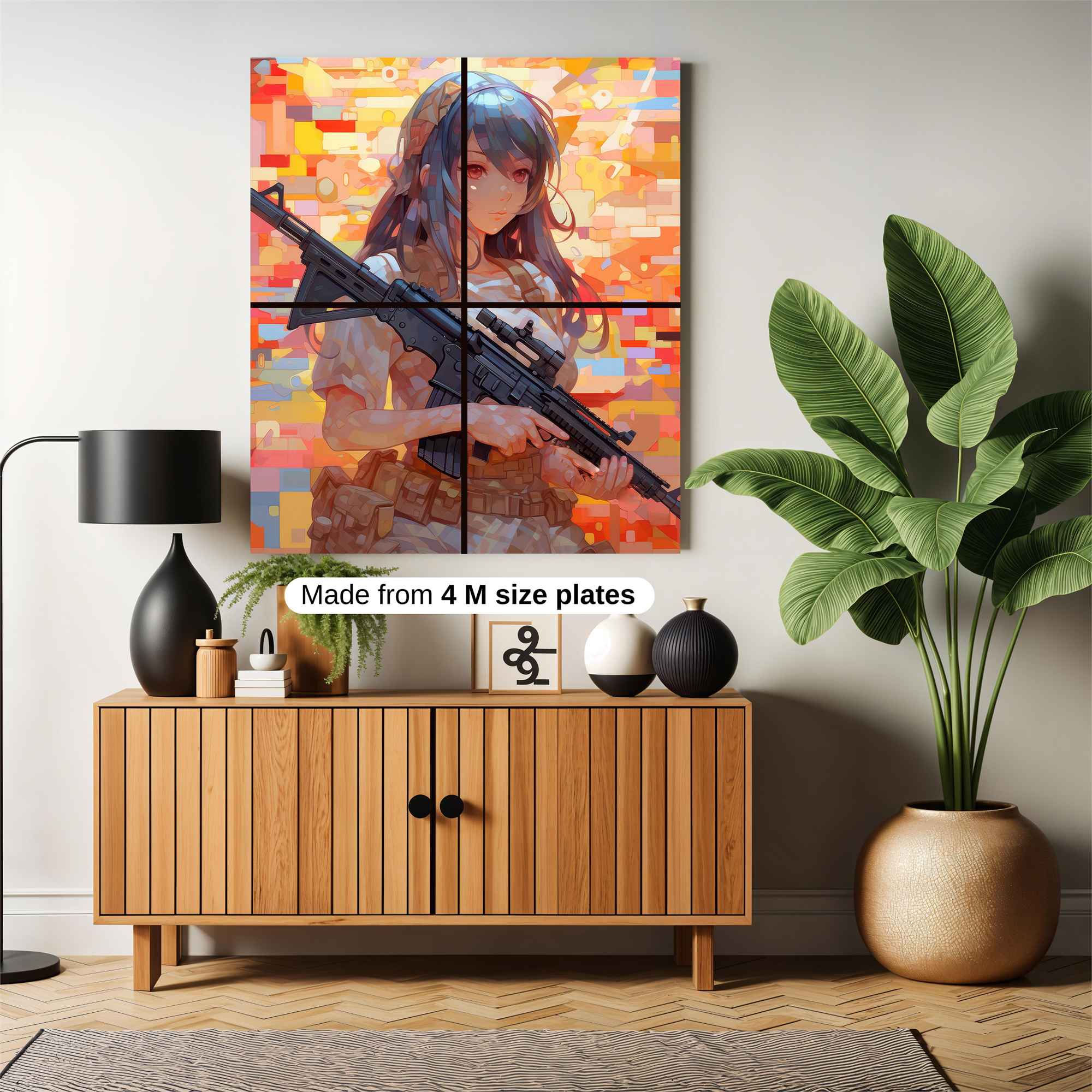 Combat Serenity Safe Wall Magnetic / M