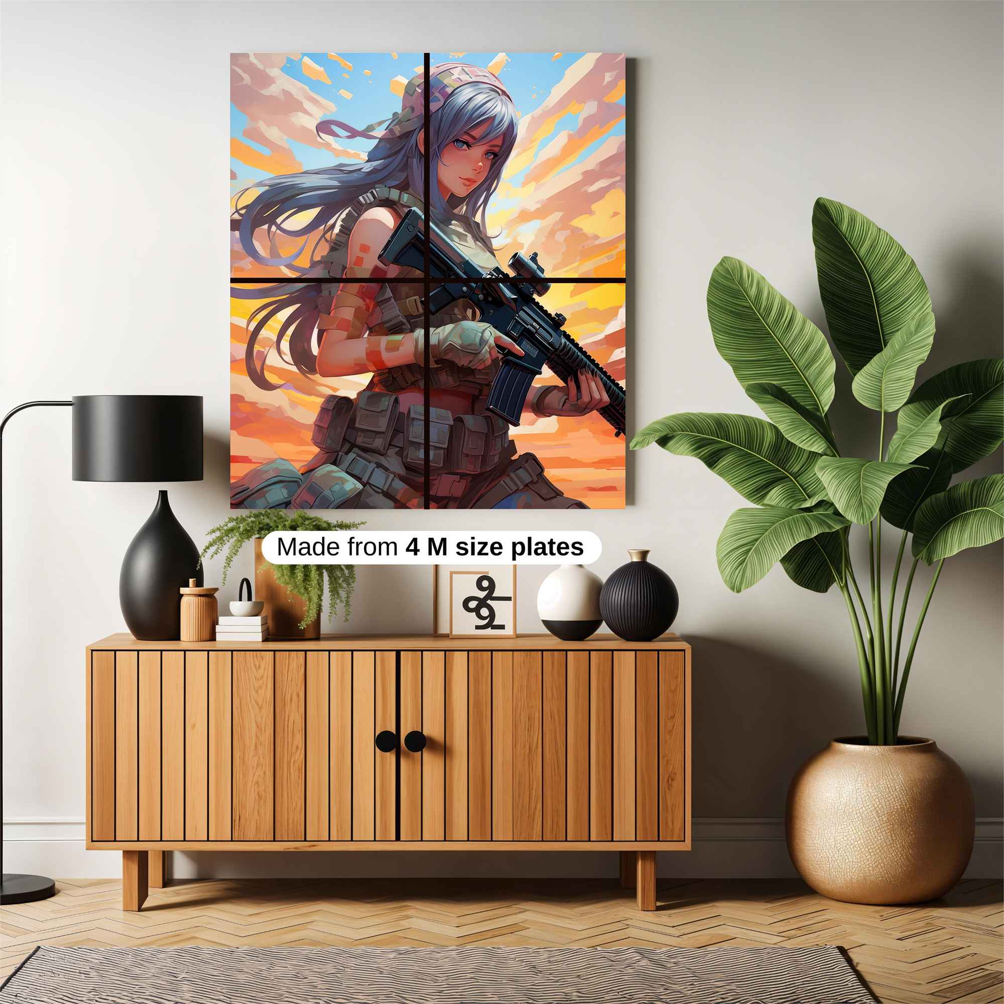 Sunset Sentinel Safe Wall Magnetic / M