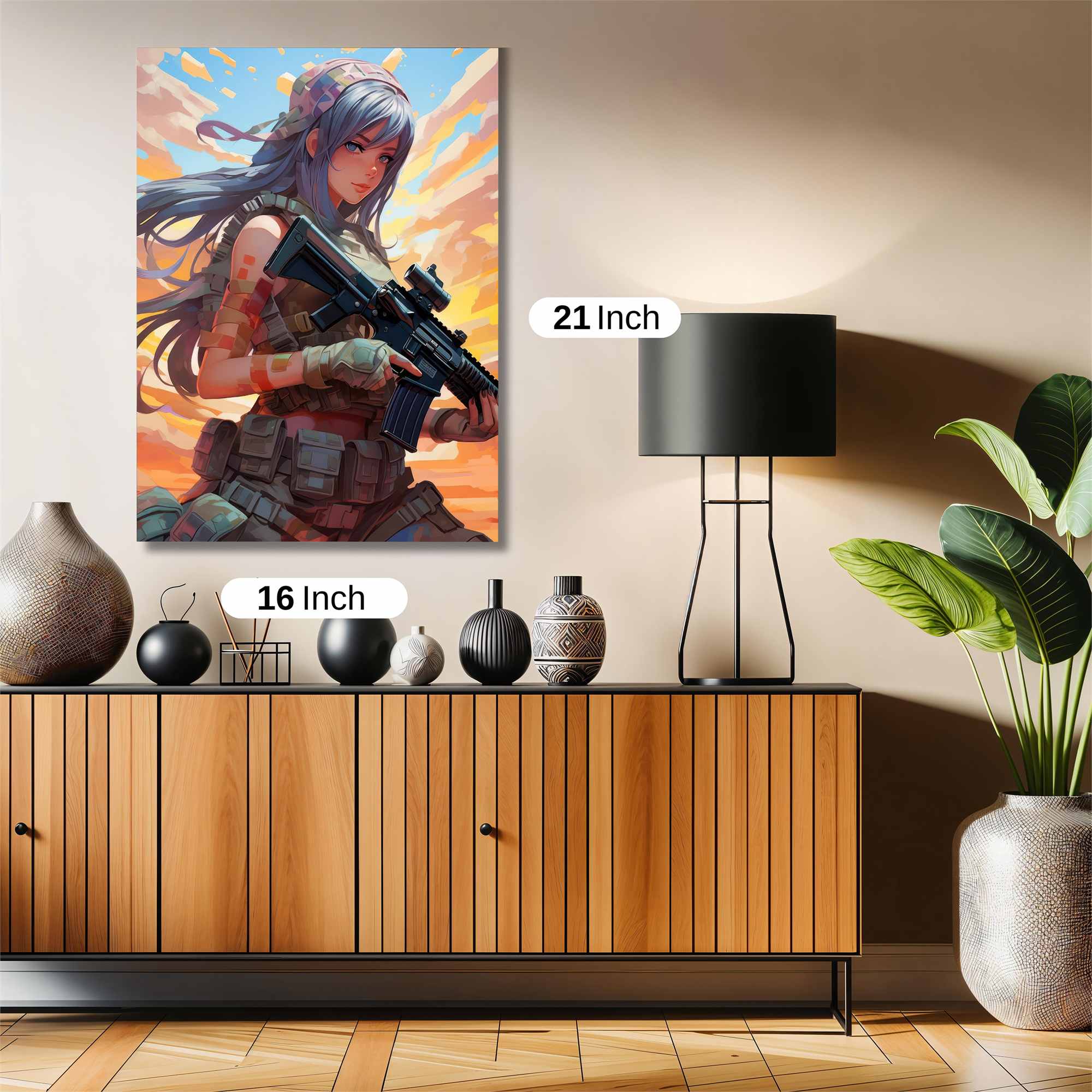 Sunset Sentinel Safe Wall Magnetic / M