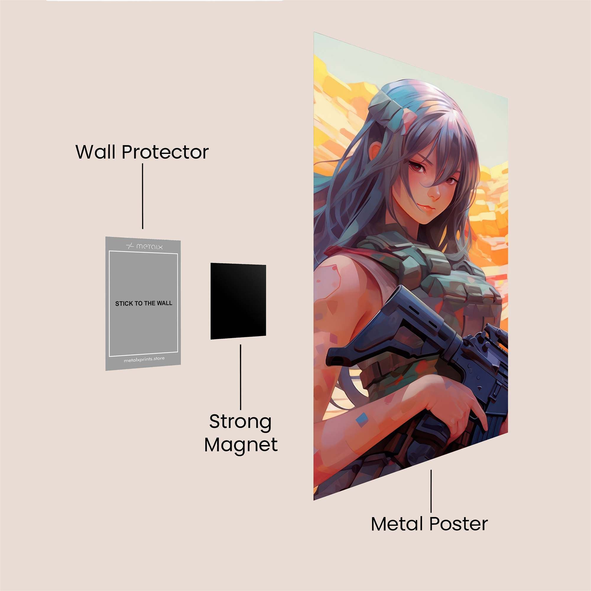 Silent Valor Safe Wall Magnetic / M