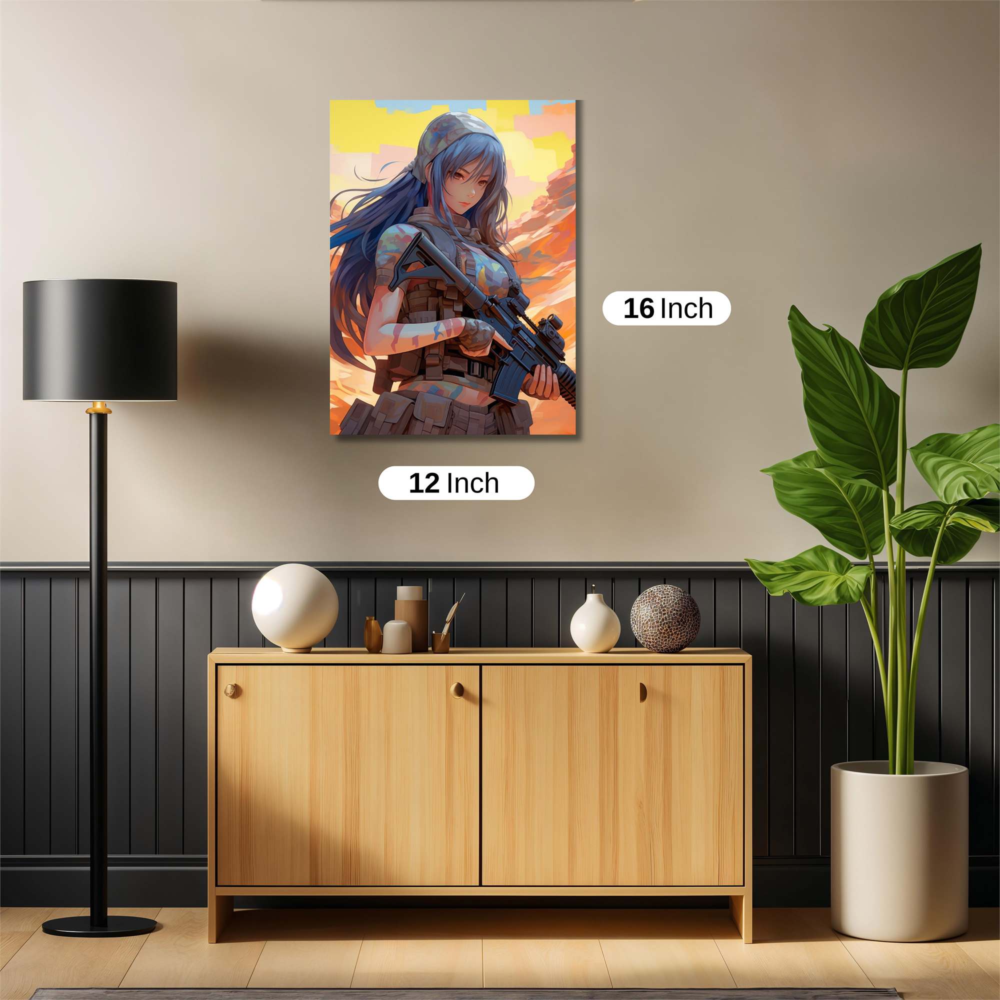 Warrior Serenity Safe Wall Magnetic / M