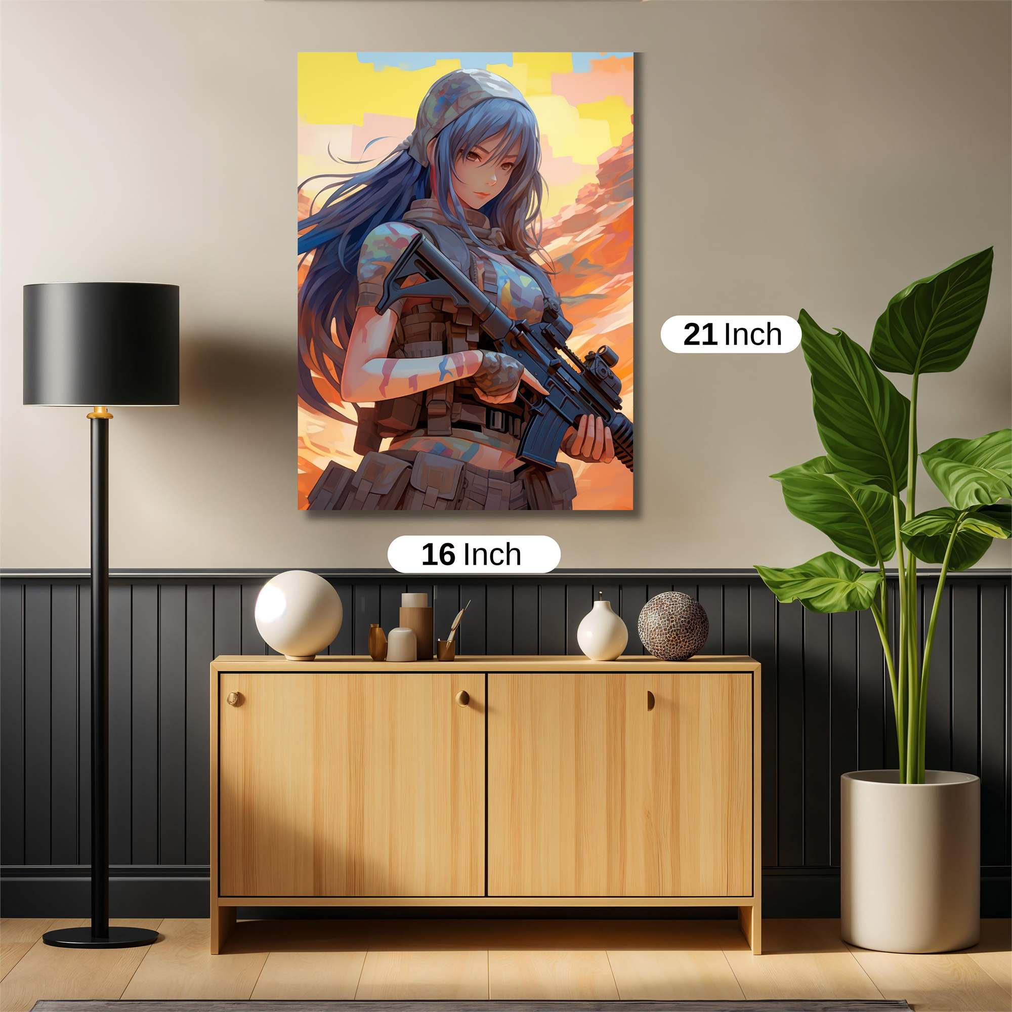 Warrior Serenity Safe Wall Magnetic / M