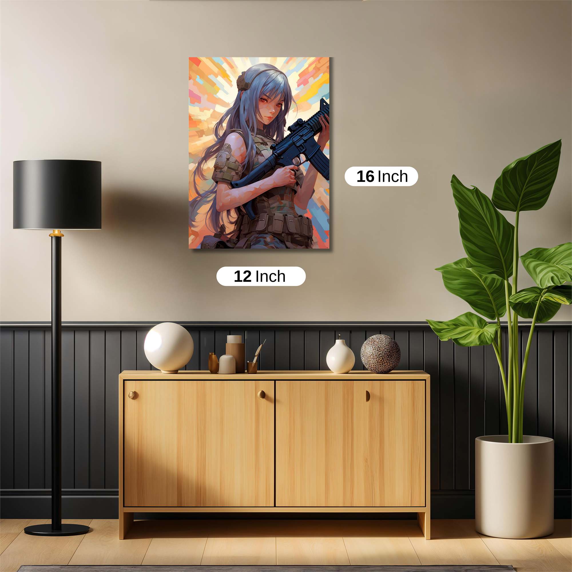 Warrior Radiance Safe Wall Magnetic / M